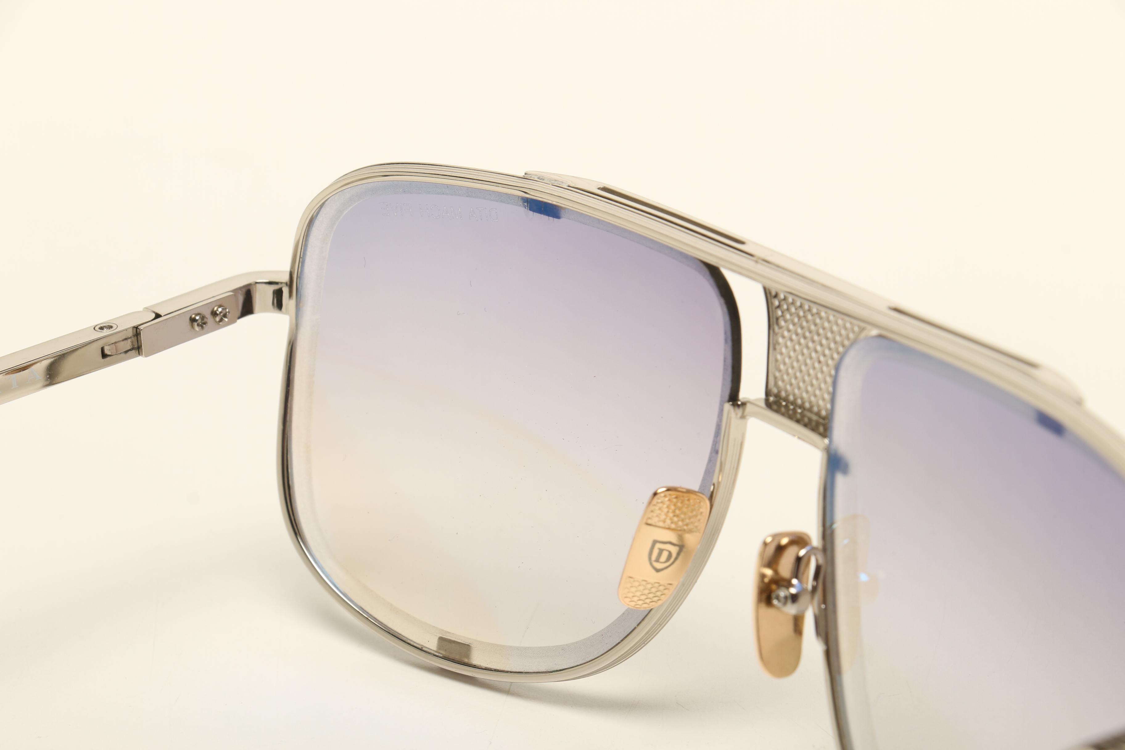 Dita Mach 5 Aviator Sunglasses