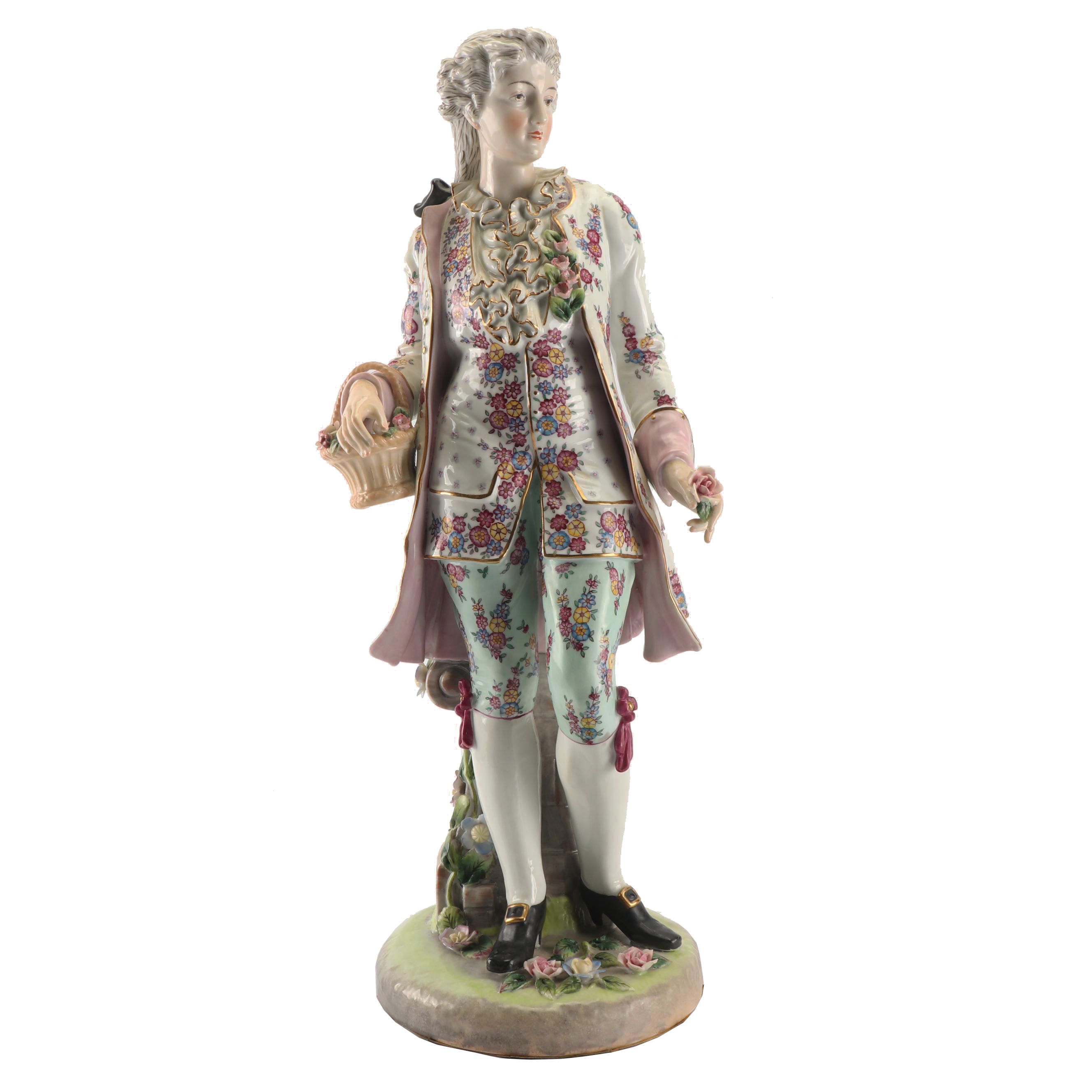 French Style Porcelain Figurine