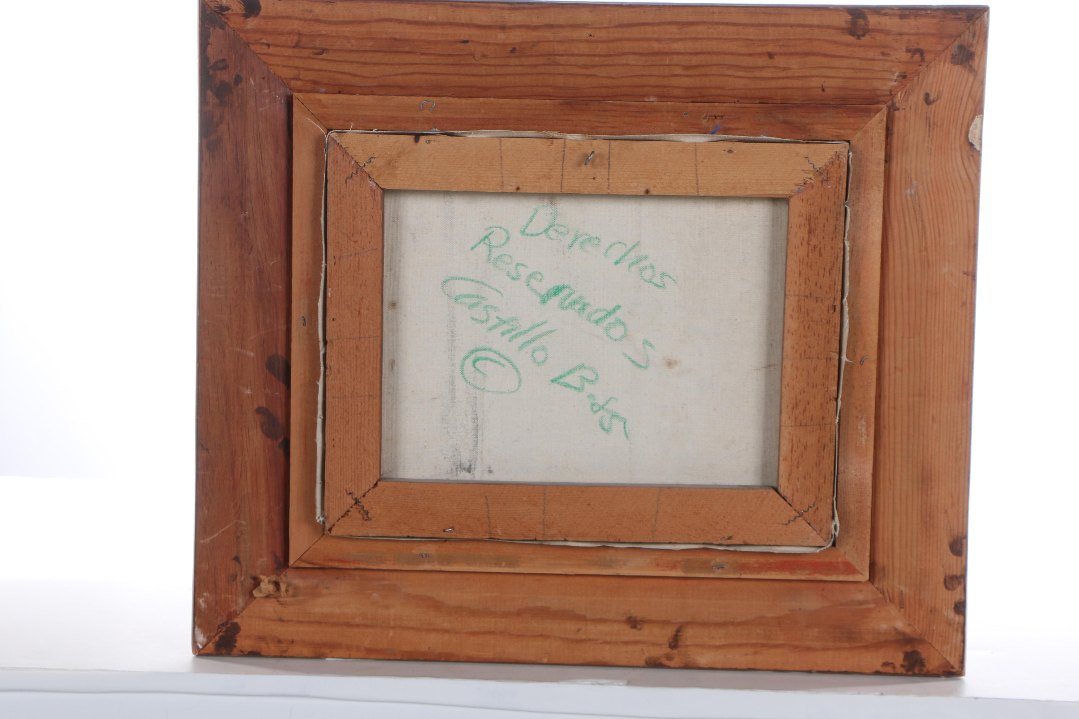 Juan A. Castillo Bertho Oil Painting