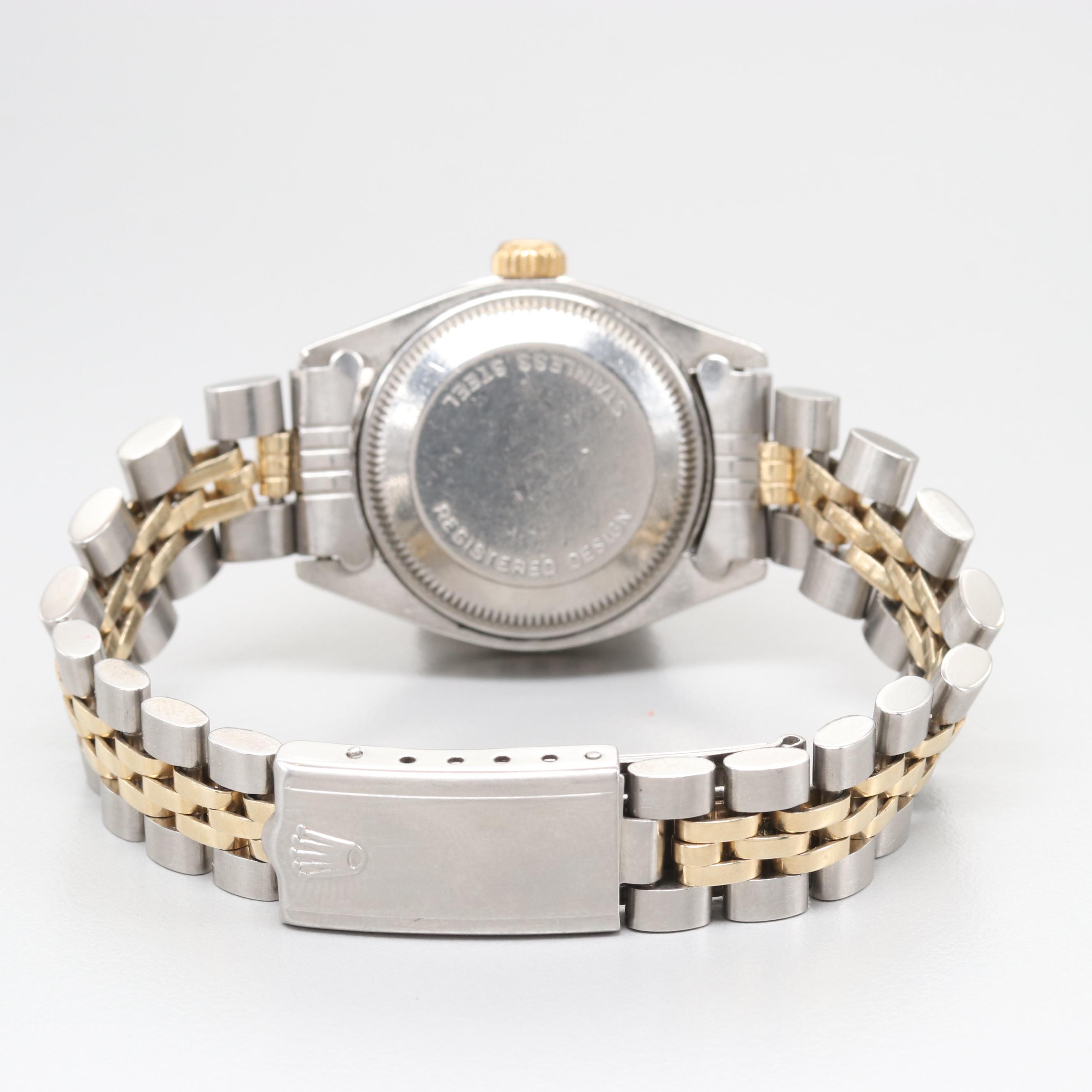 Rolex Oyster Perpetual Date Two-Tone Diamond Watch, 1978