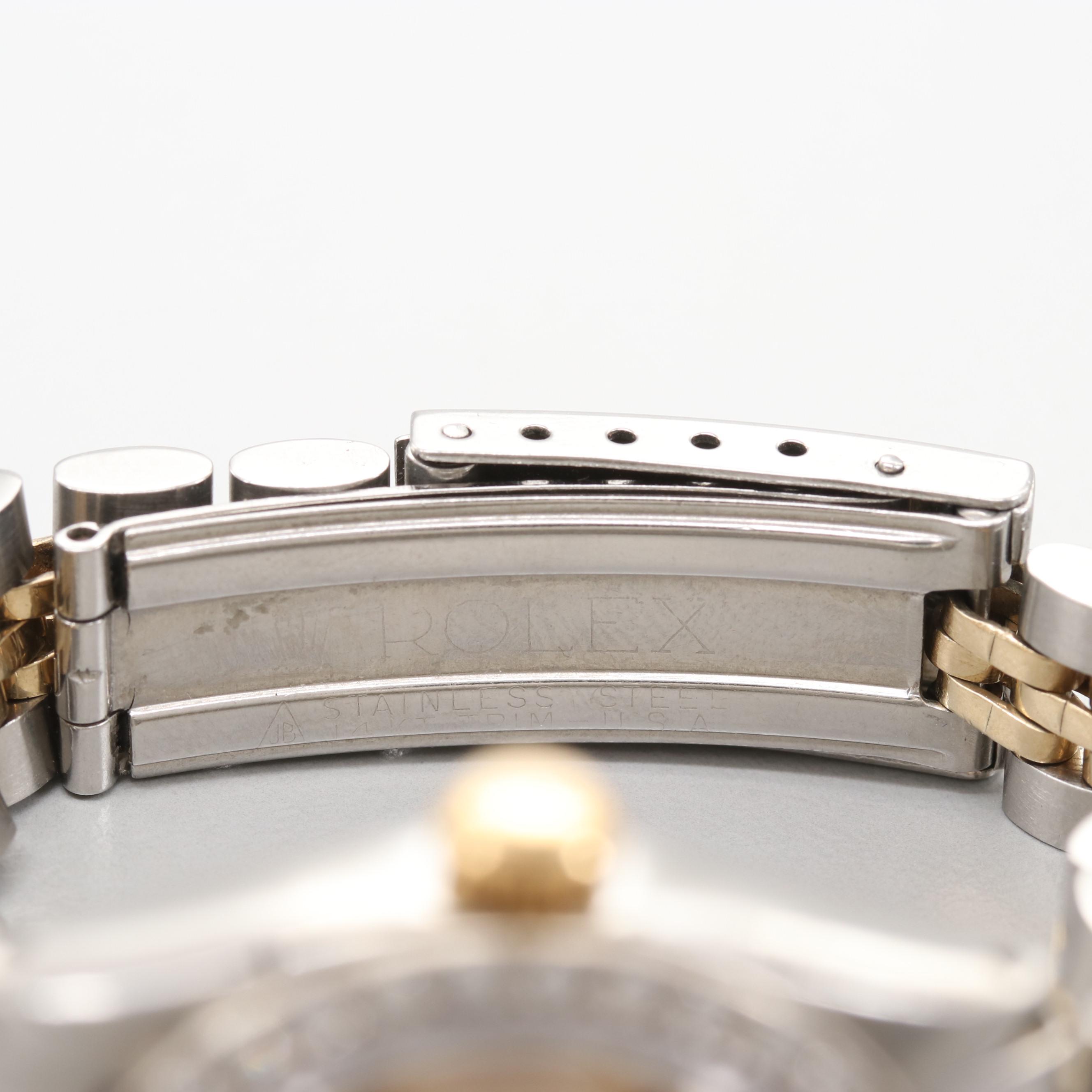 Rolex Oyster Perpetual Date Two-Tone Diamond Watch, 1978