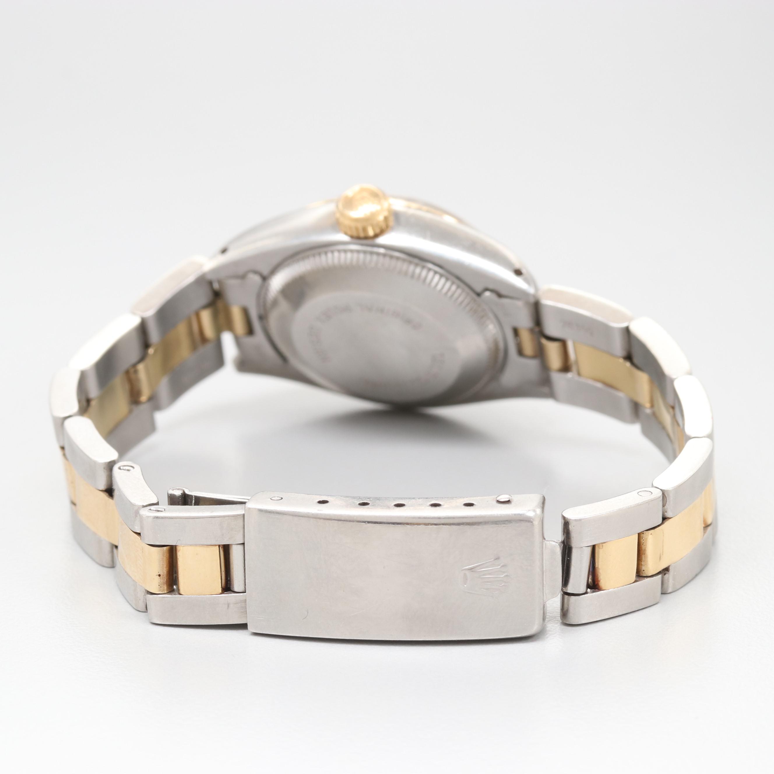 Vintage Rolex 18K Yellow Gold and Stainless Steel Watch, 1983