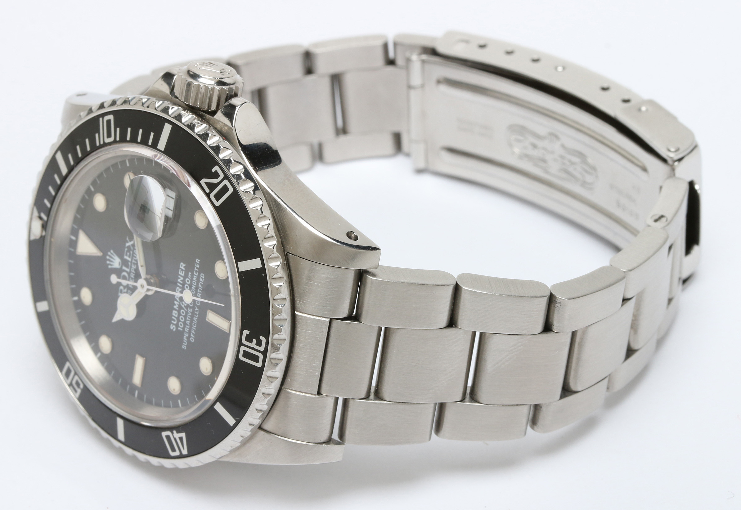 Rolex Submariner Date Stainless Steel Automatic Watch, Circa 1987