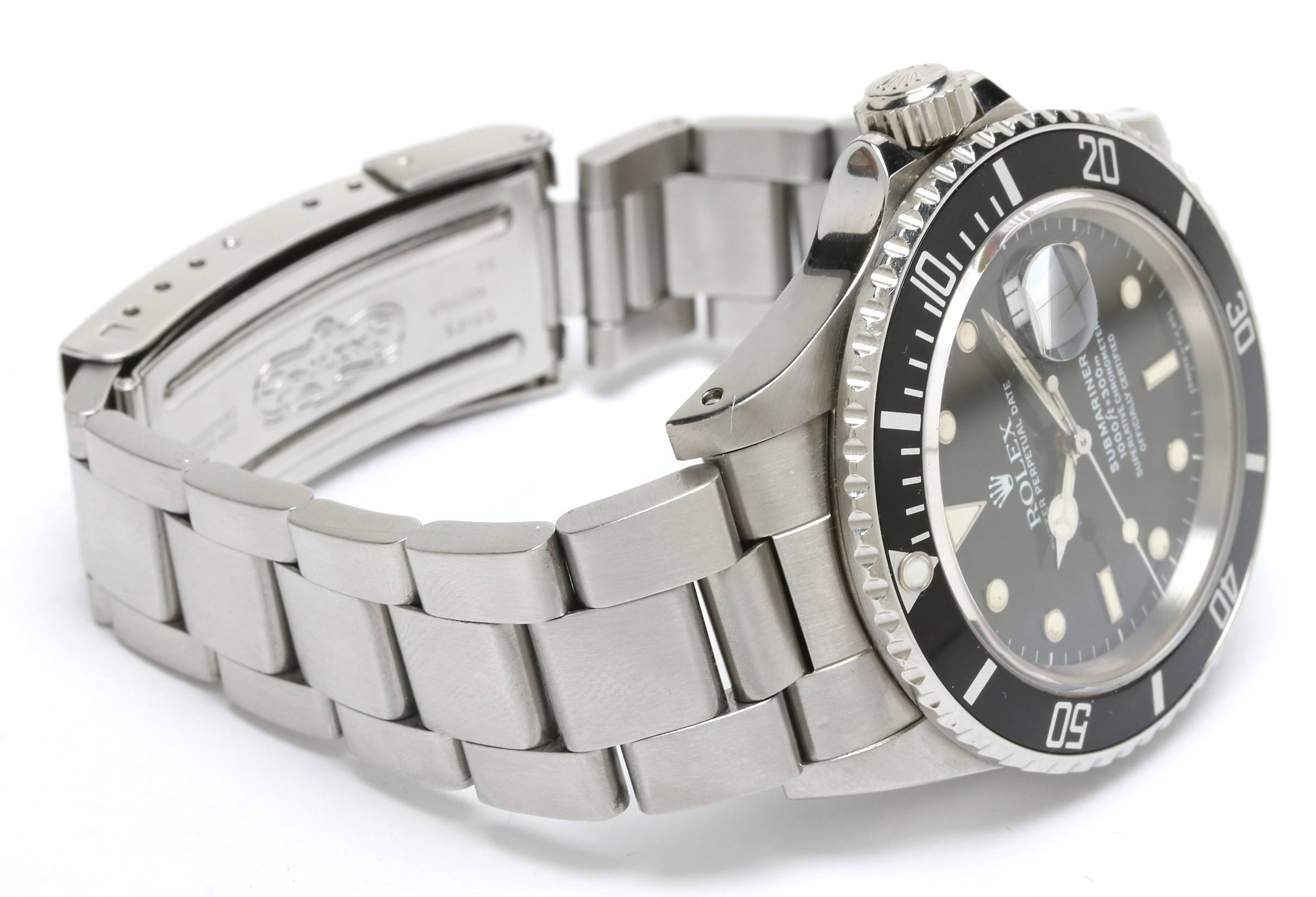 Rolex Submariner Date Stainless Steel Automatic Watch, Circa 1987