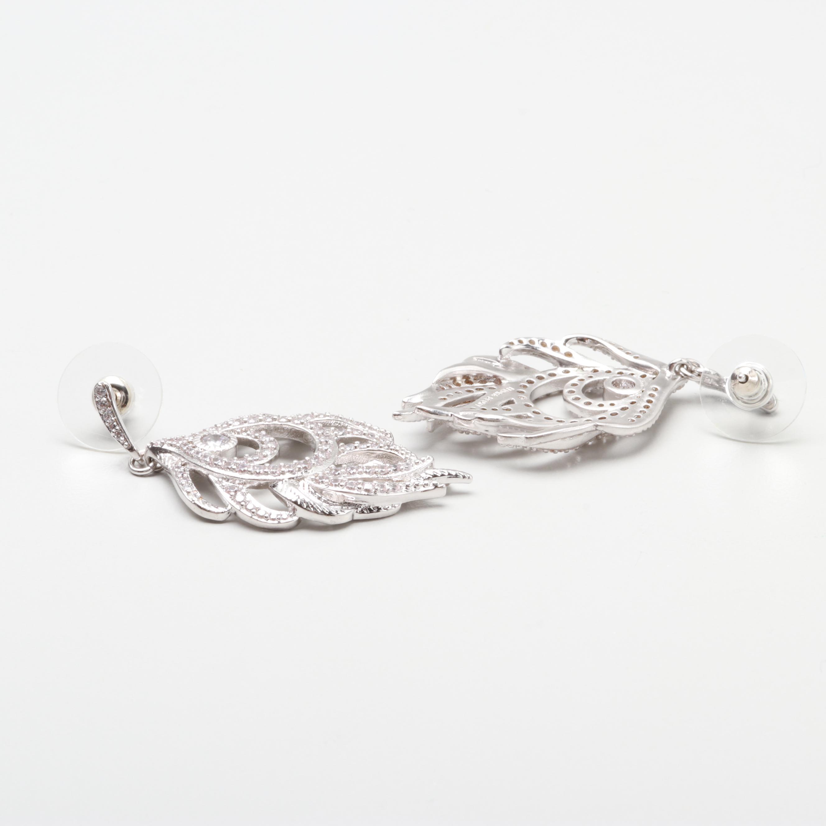 Kendra Scott Crystal Necklace and Earrings Set