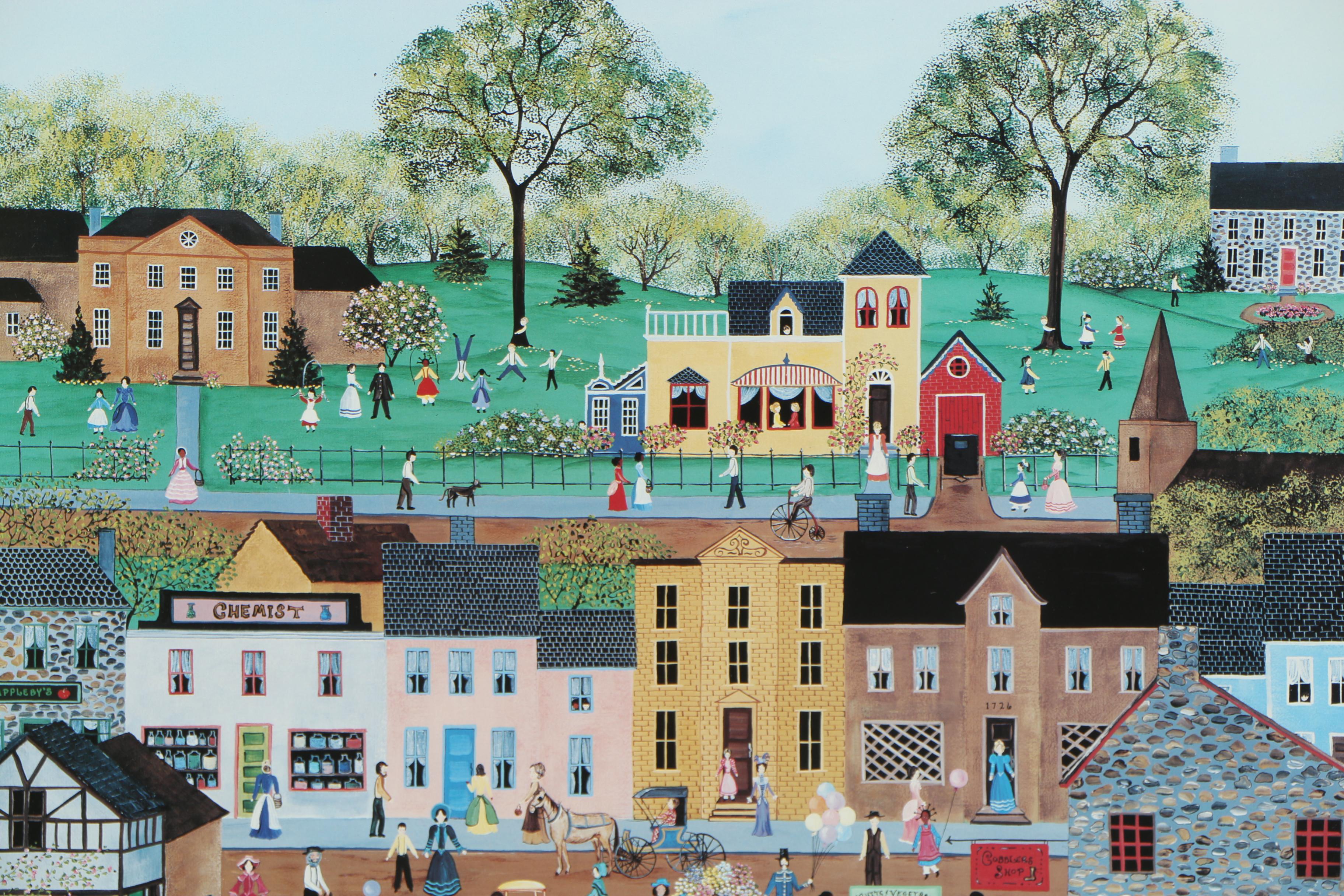 Deborah K. Mayo Offset Lithograph "Celebration of Friendship"