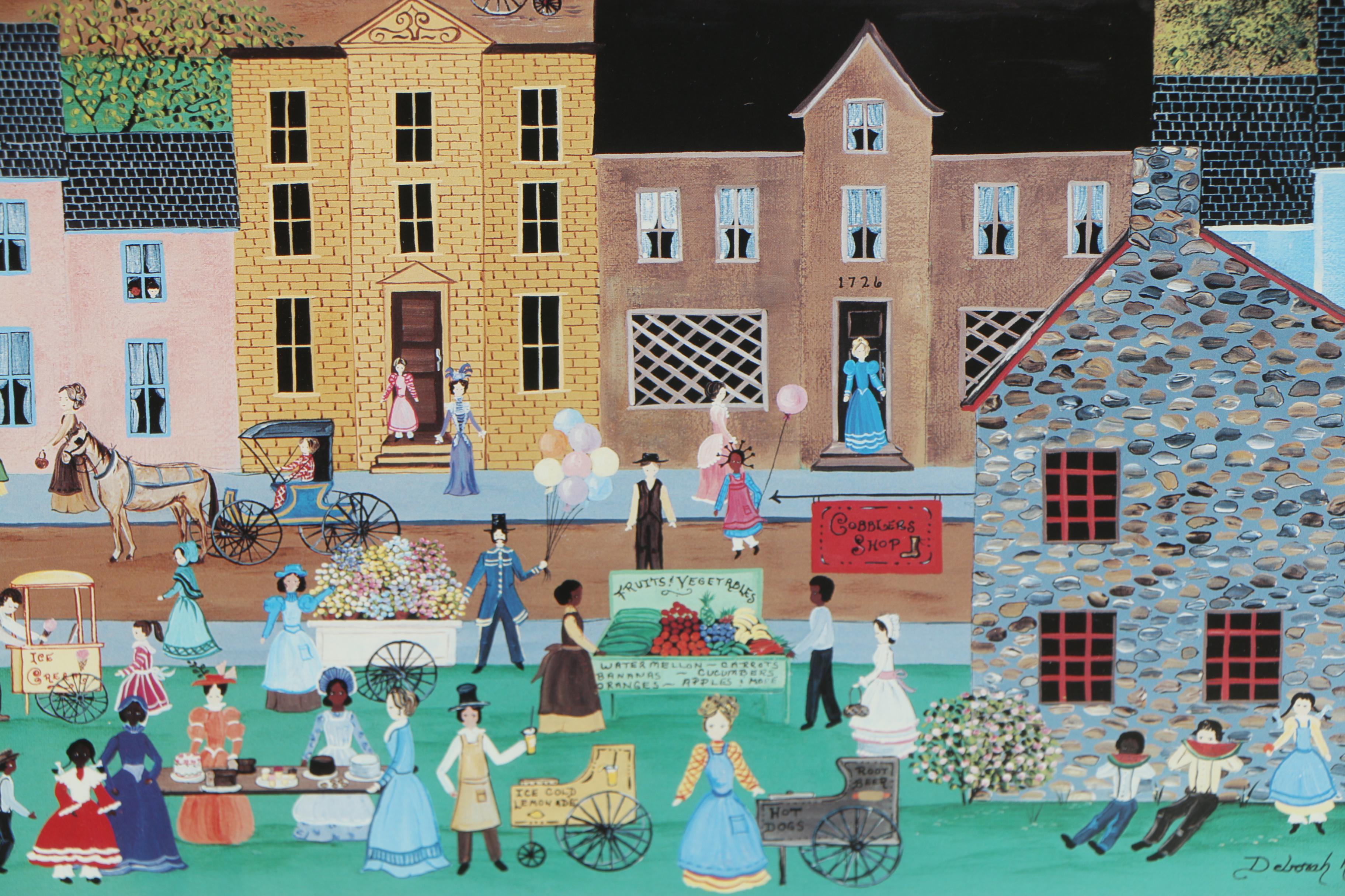 Deborah K. Mayo Offset Lithograph "Celebration of Friendship"