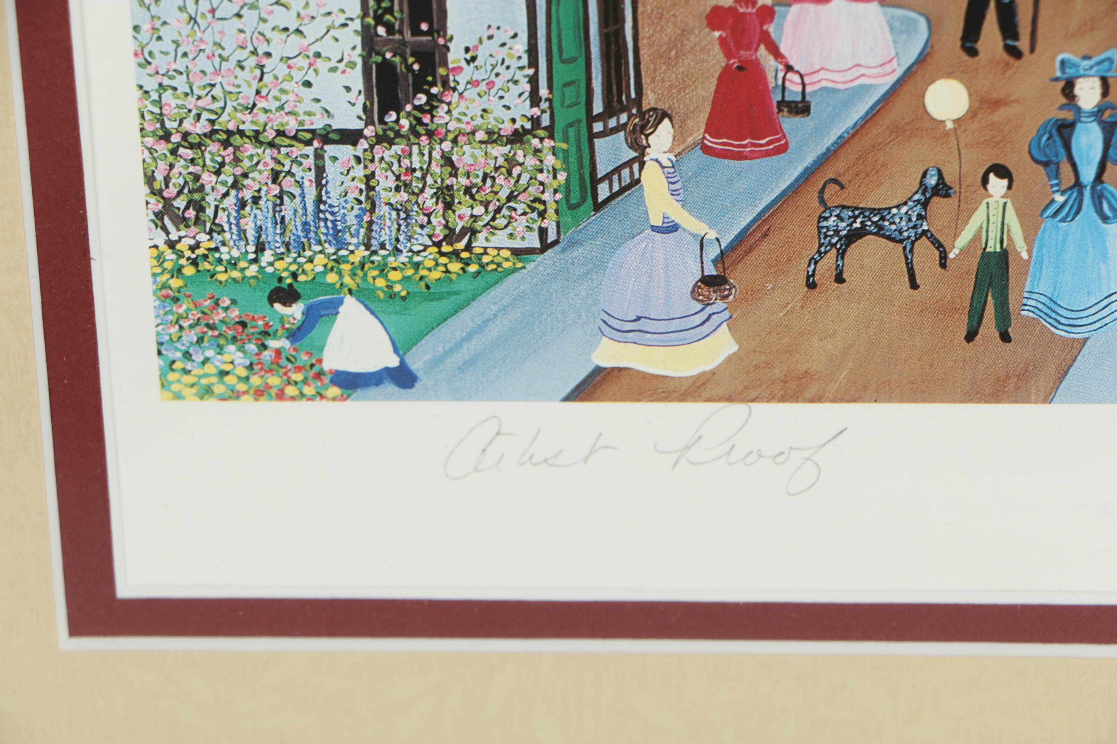 Deborah K. Mayo Offset Lithograph "Celebration of Friendship"