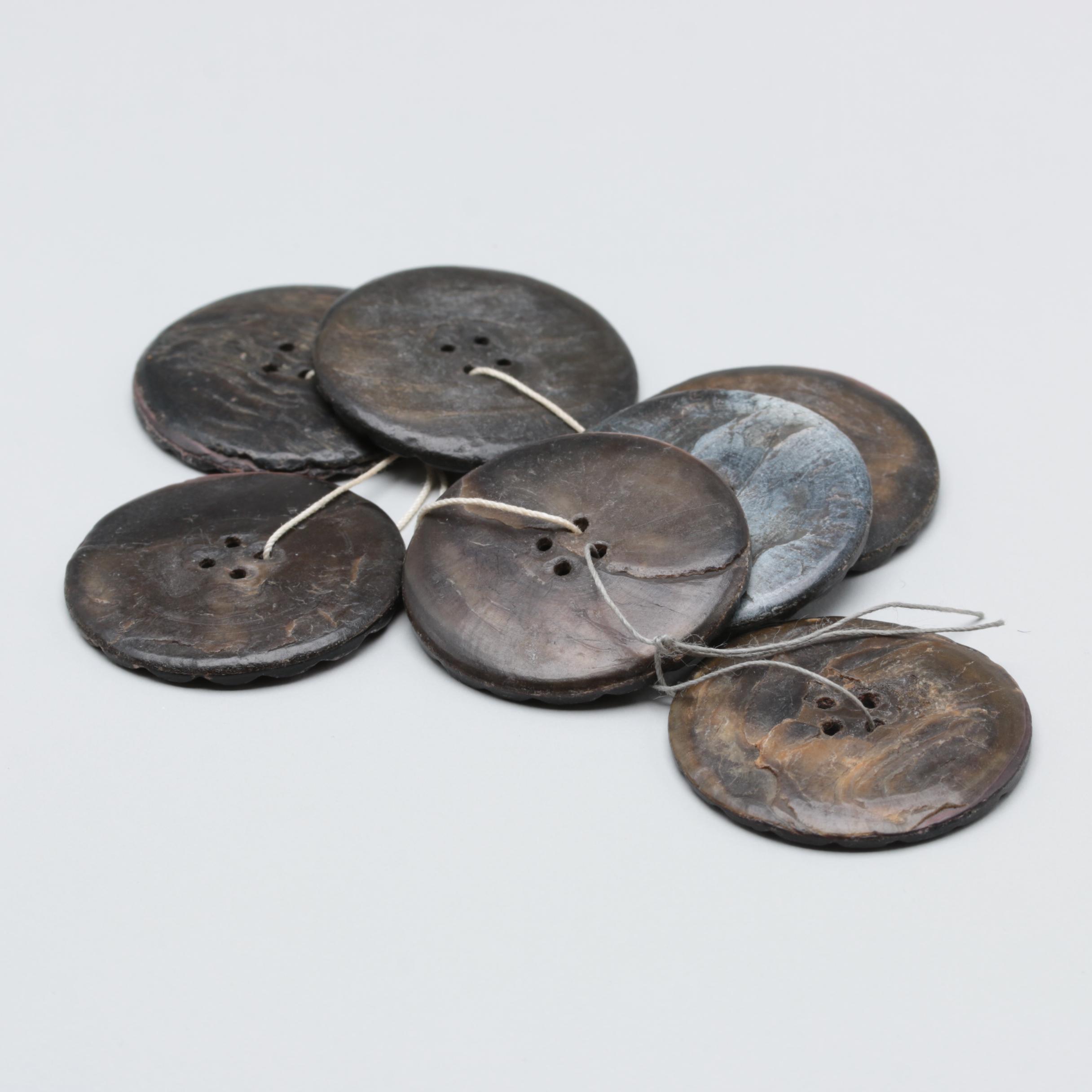 Mother of Pearl Buckle and Button Assortment