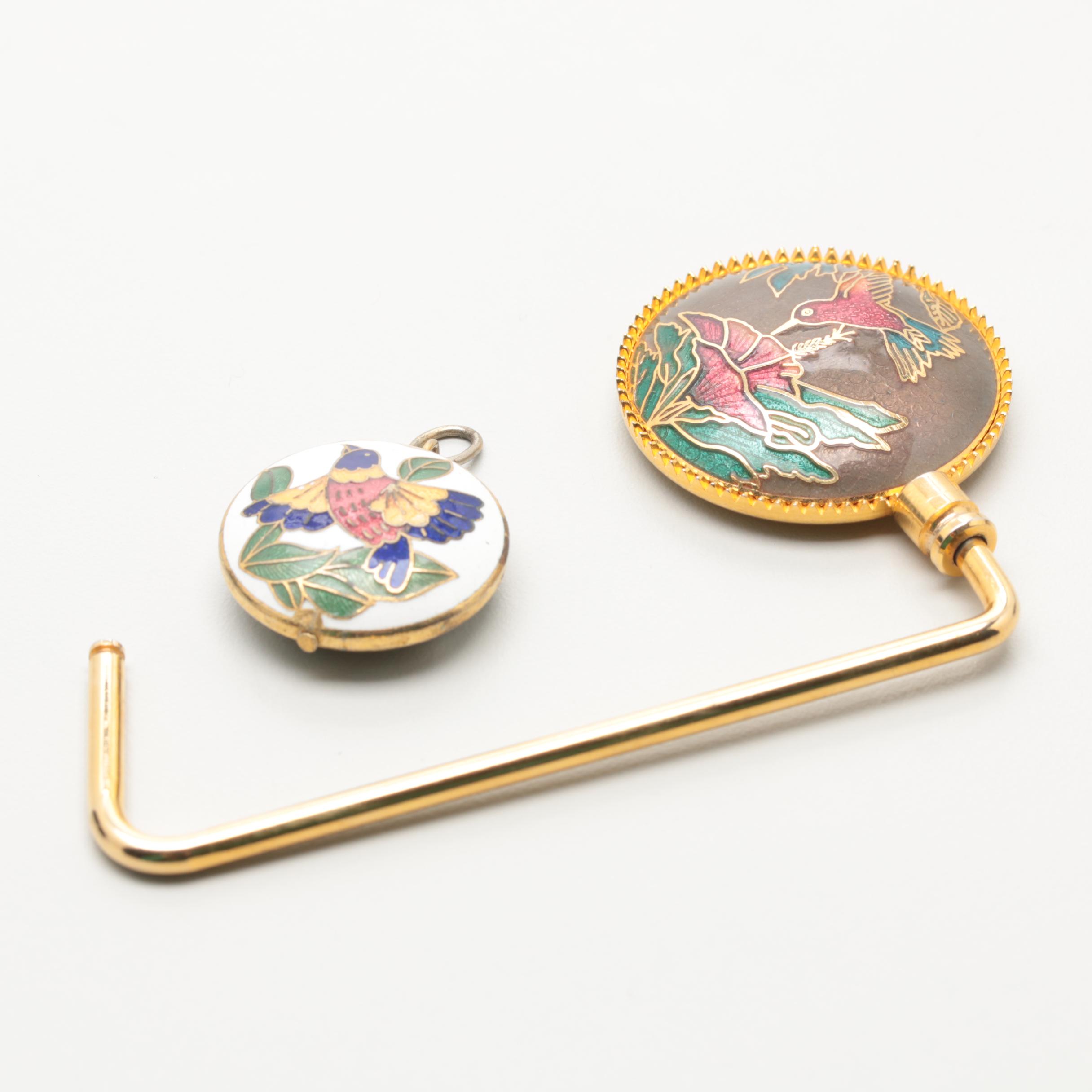 Large Collection of Chinese Cloisonné Jewelry