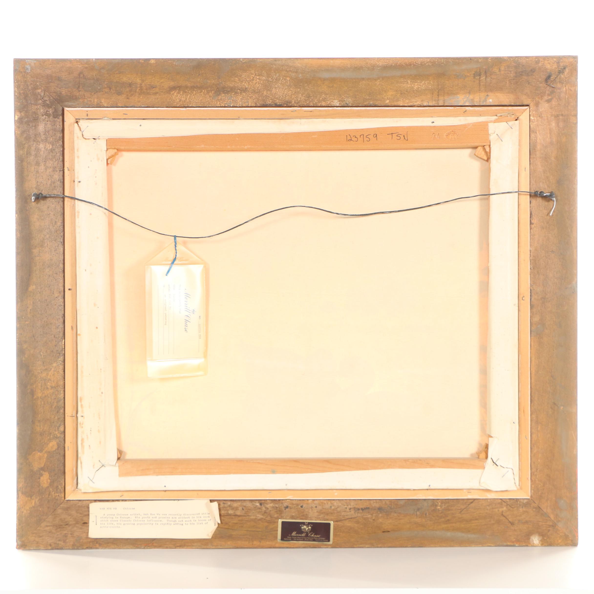 Wah Kee Wu Mixed Media Painting