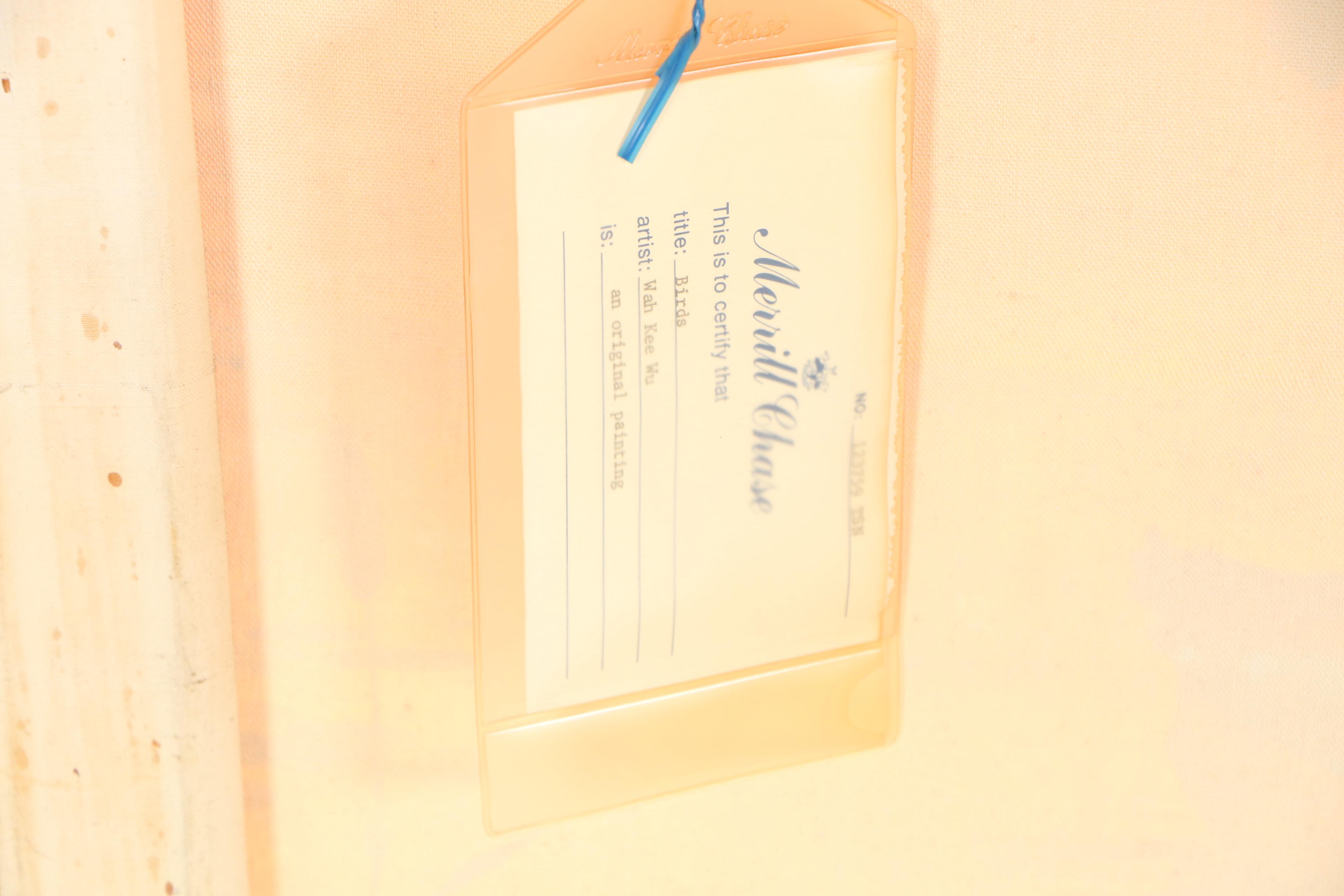 Wah Kee Wu Mixed Media Painting