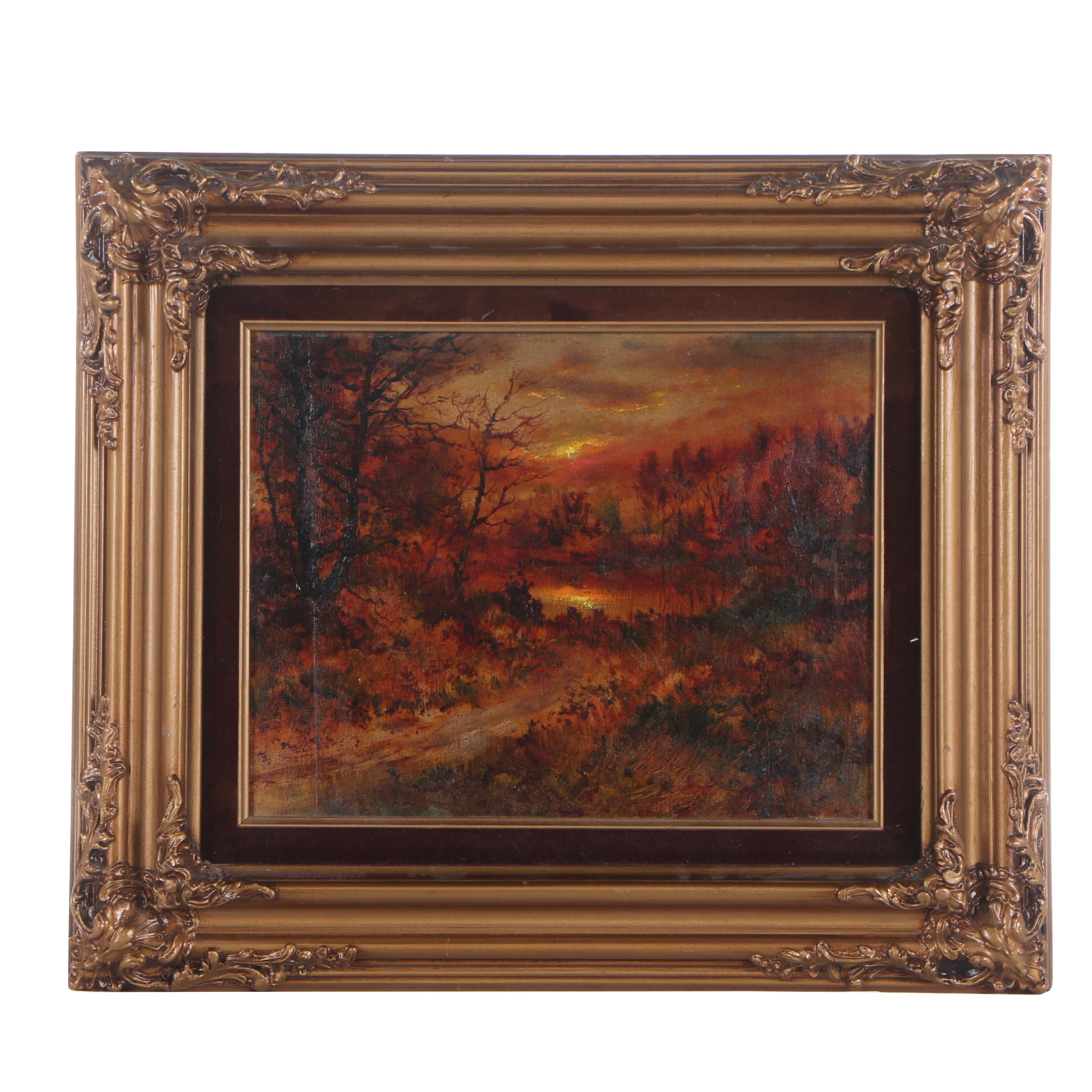 Juan A. Castillo Bertho Oil Painting