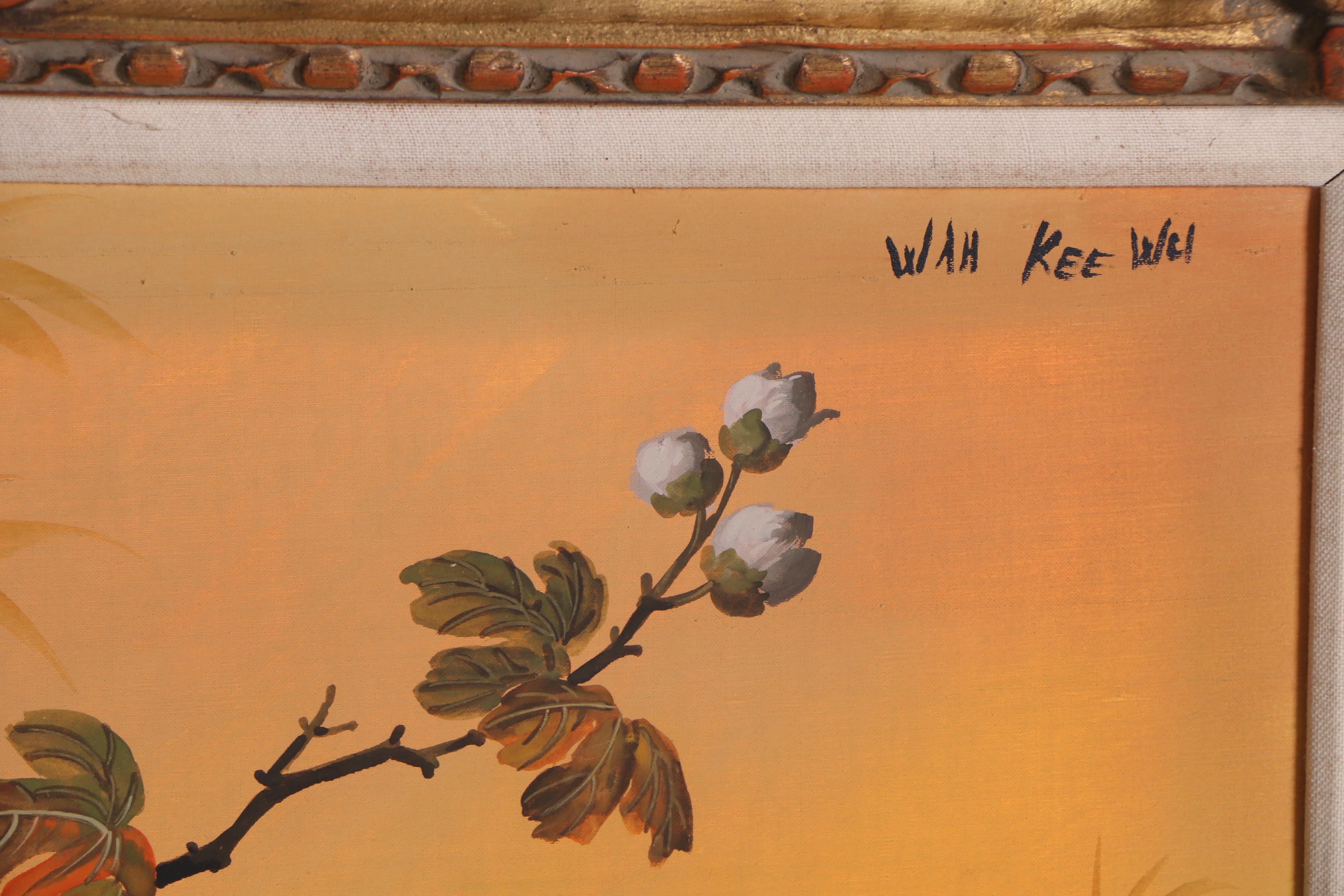 Wah Kee Wu Mixed Media Painting