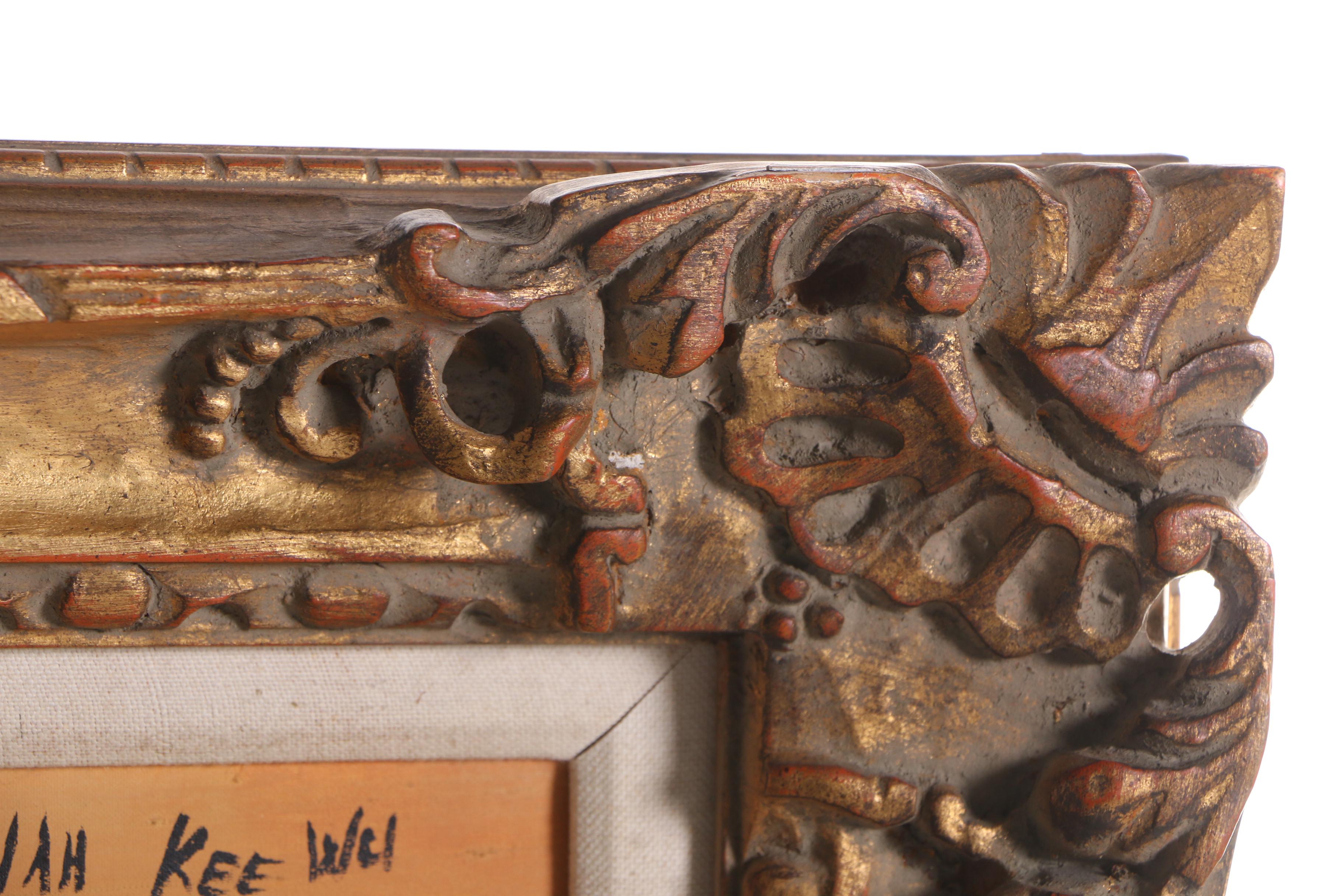 Wah Kee Wu Mixed Media Painting