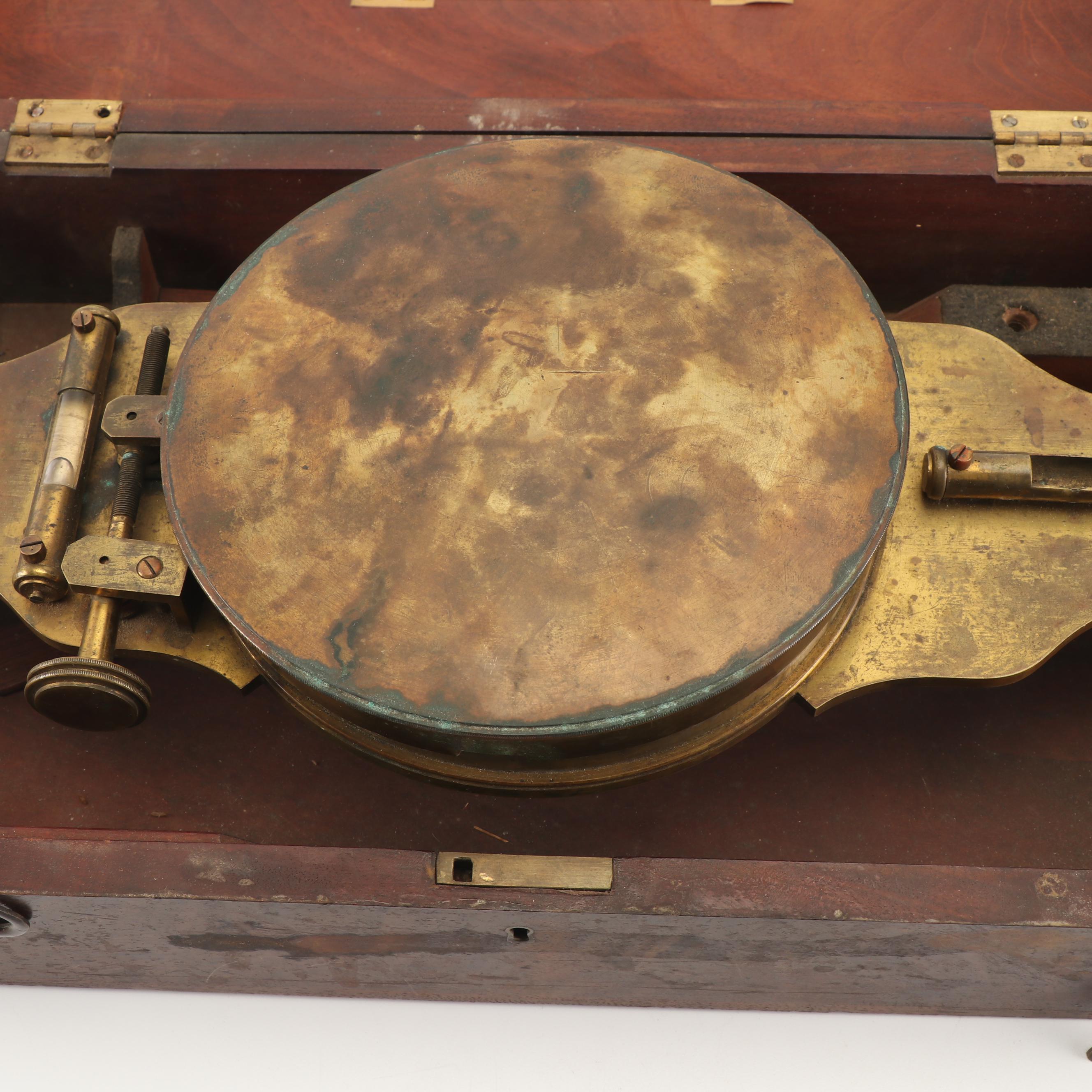 Archive of the Wesley Garner Family; J.W. Hagger, Baltimore Surveying Compass