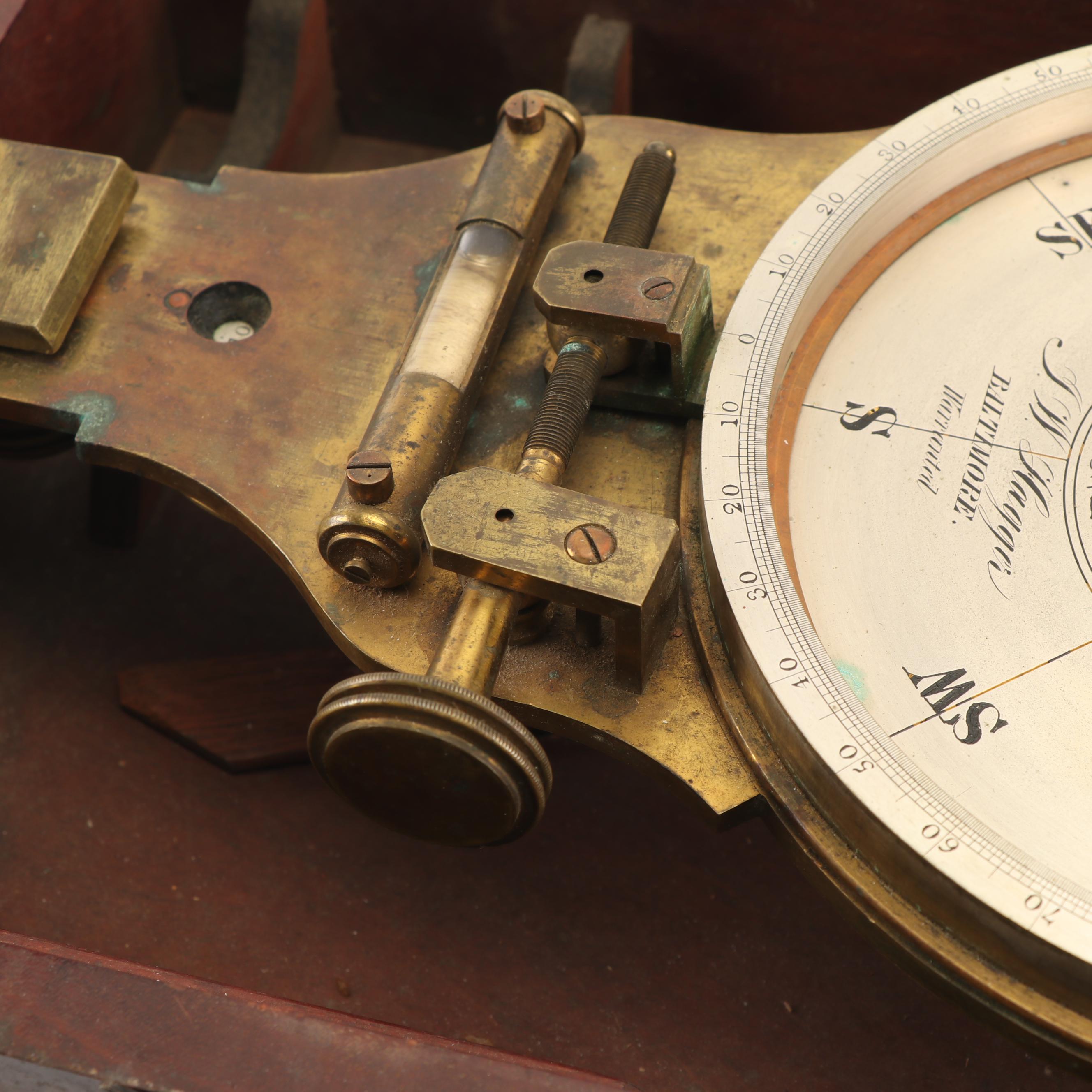 Archive of the Wesley Garner Family; J.W. Hagger, Baltimore Surveying Compass
