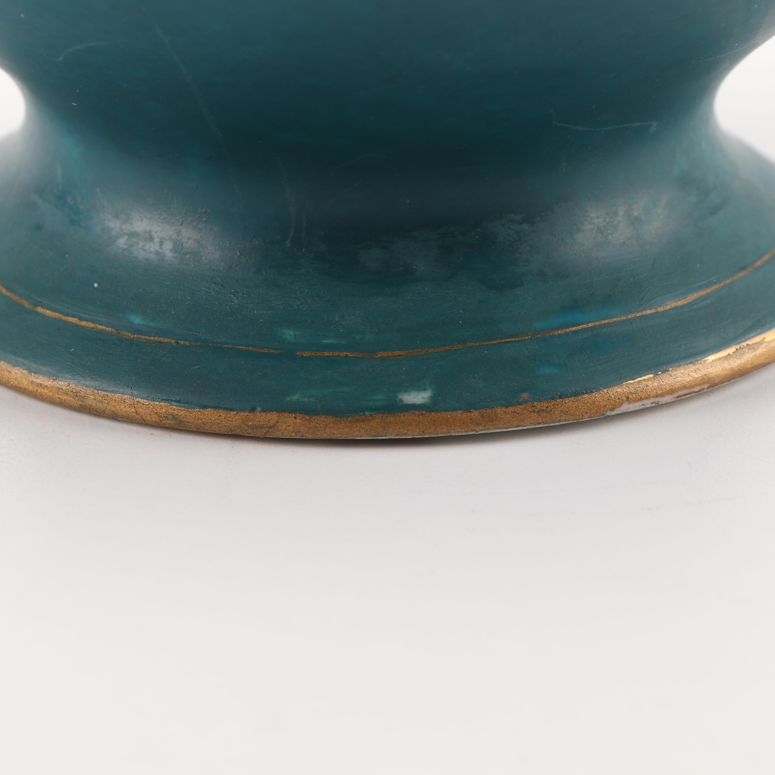 Late 19th Century French Porcelain Vase