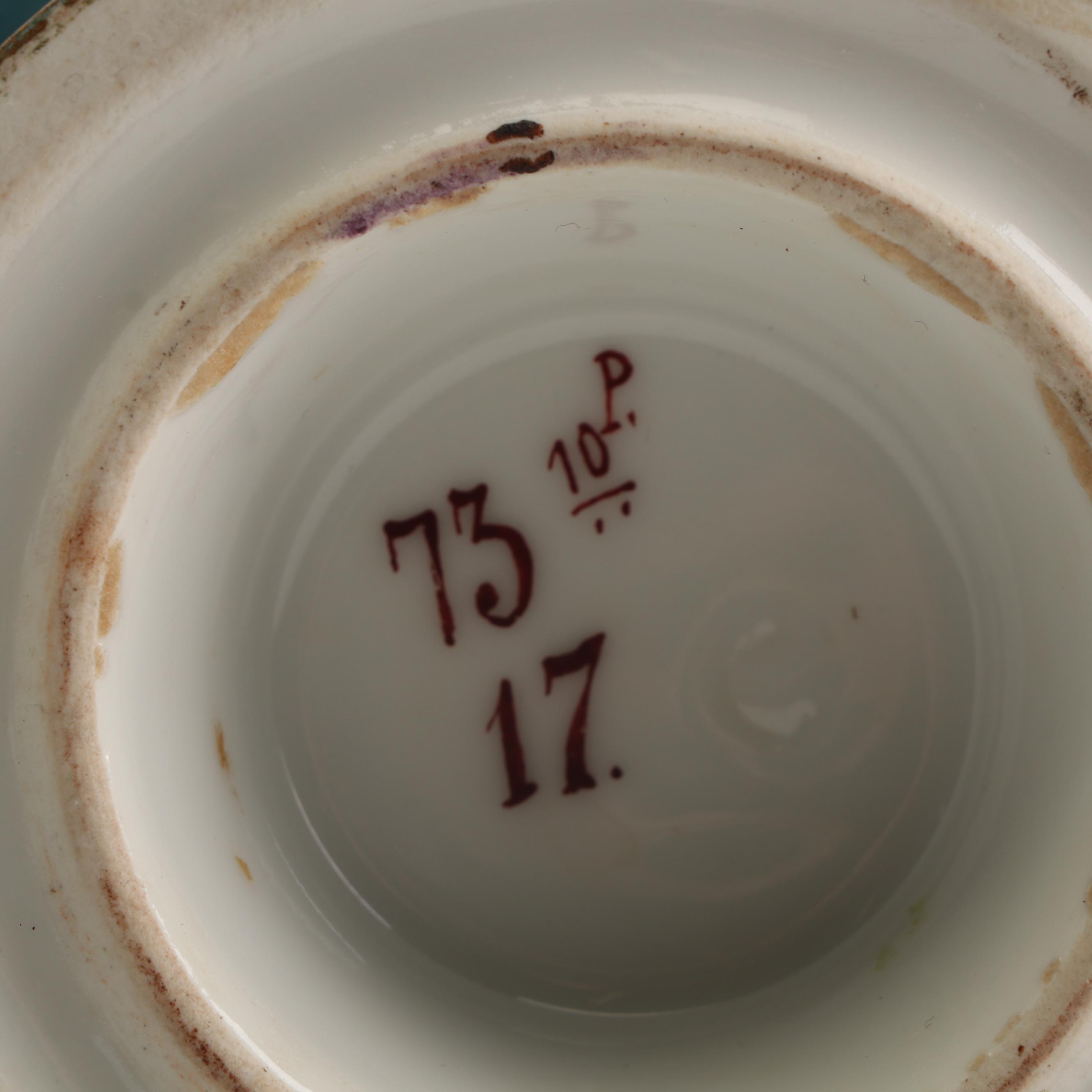 Late 19th Century French Porcelain Vase