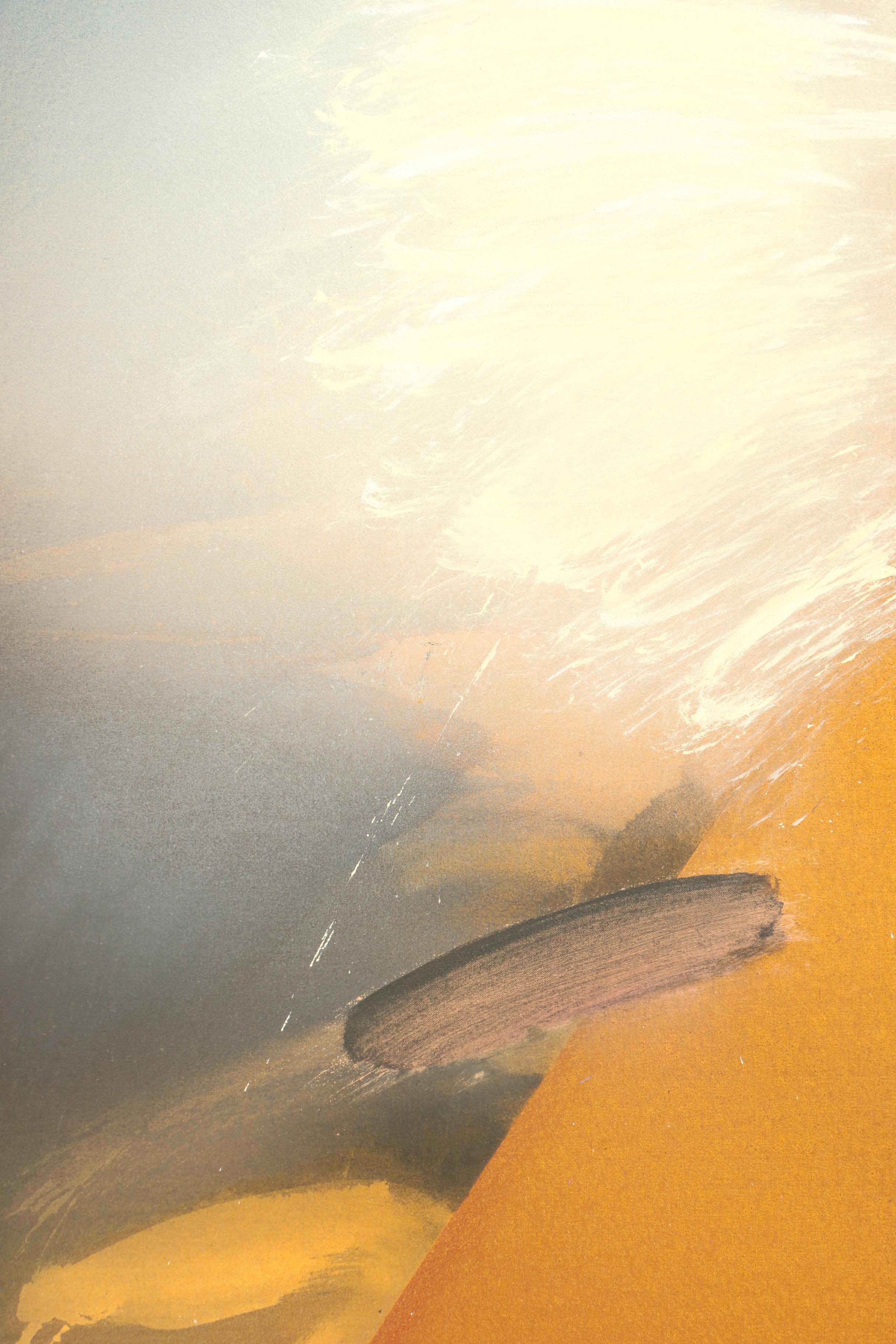 Richard Saba 1979 Acrylic Painting "Turkish Rondo"