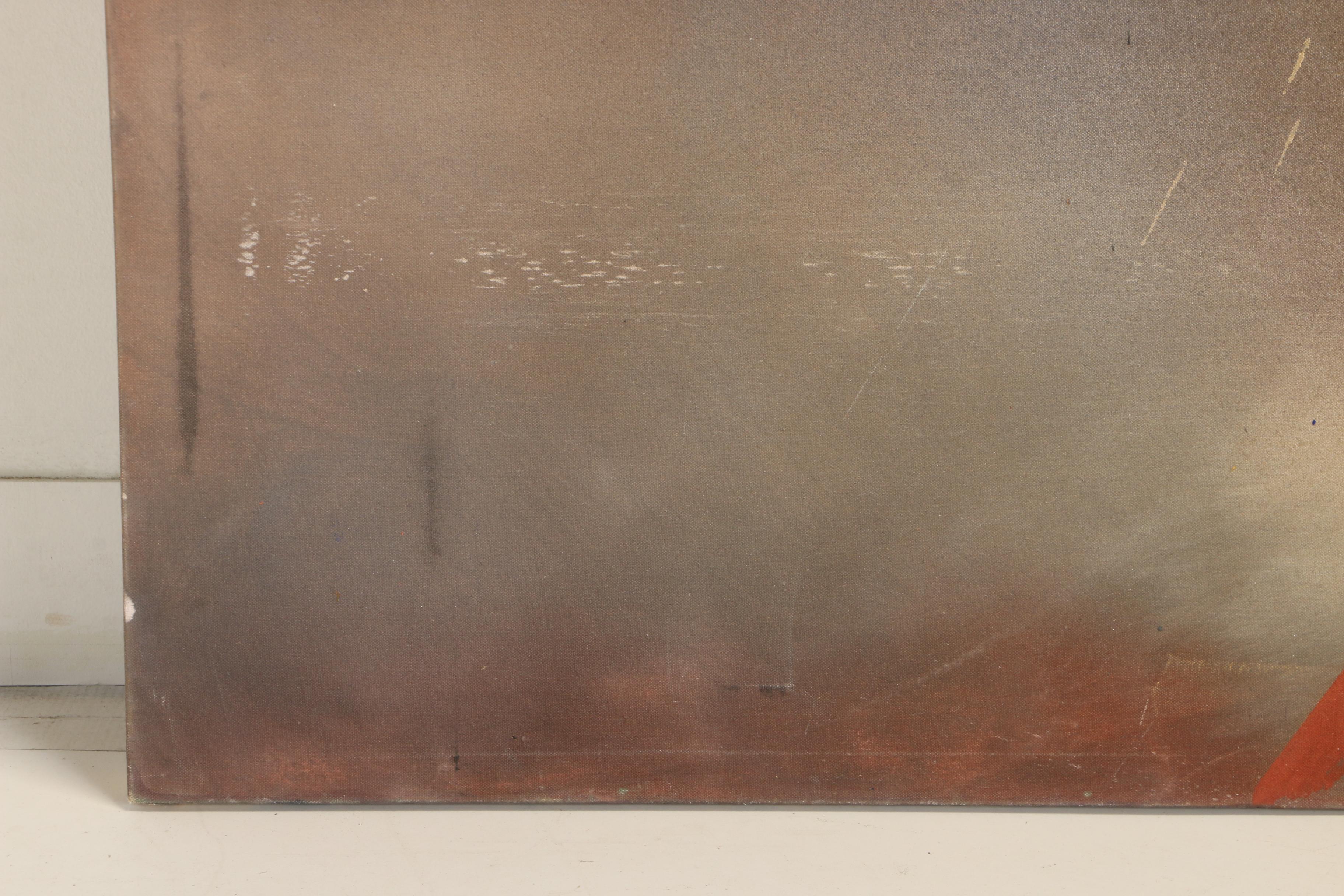 Richard Saba 1979 Acrylic Painting "Turkish Rondo"