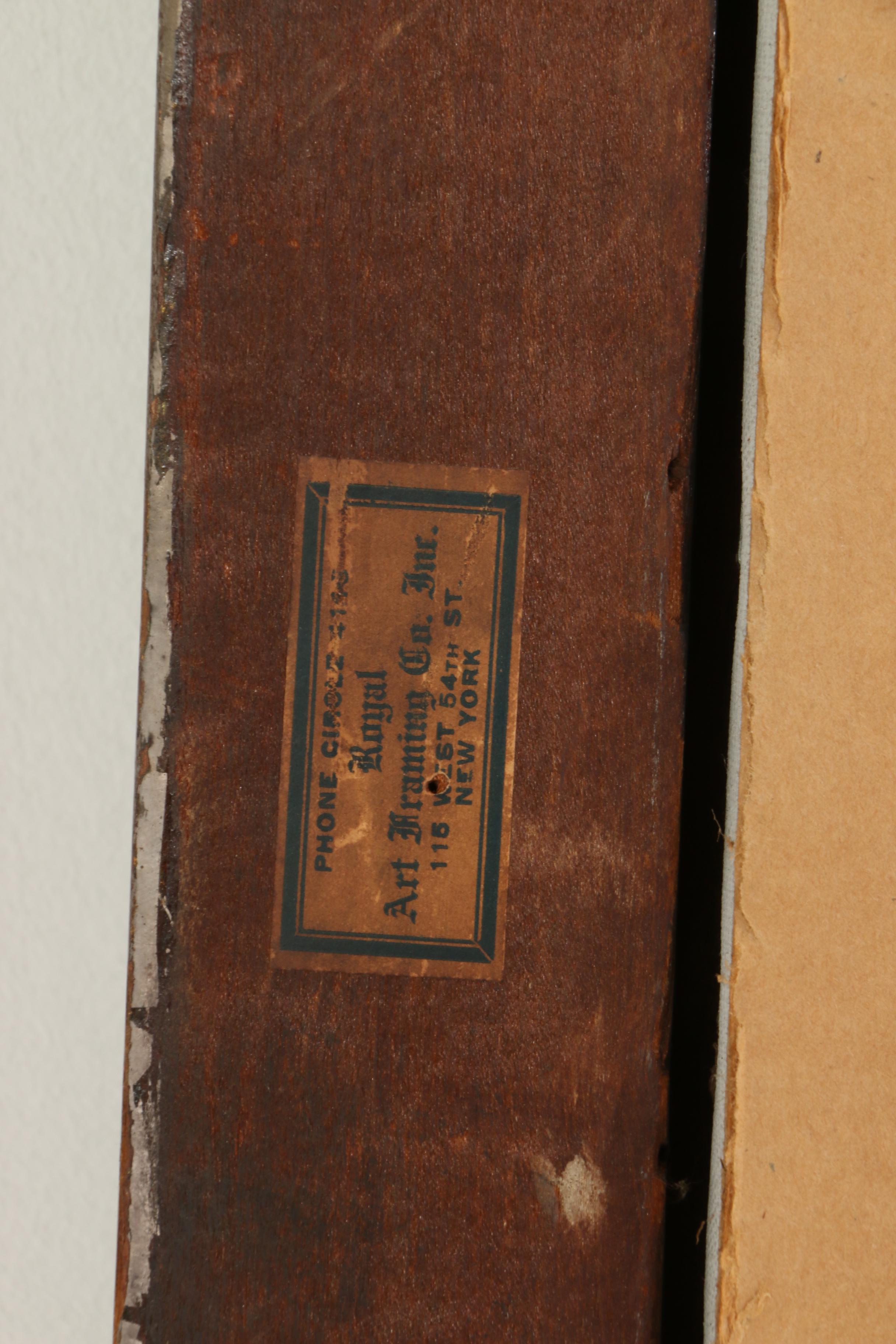 Edmond J. Fitzgerald Monumental Oil Painting "Ogunquit Beaches"