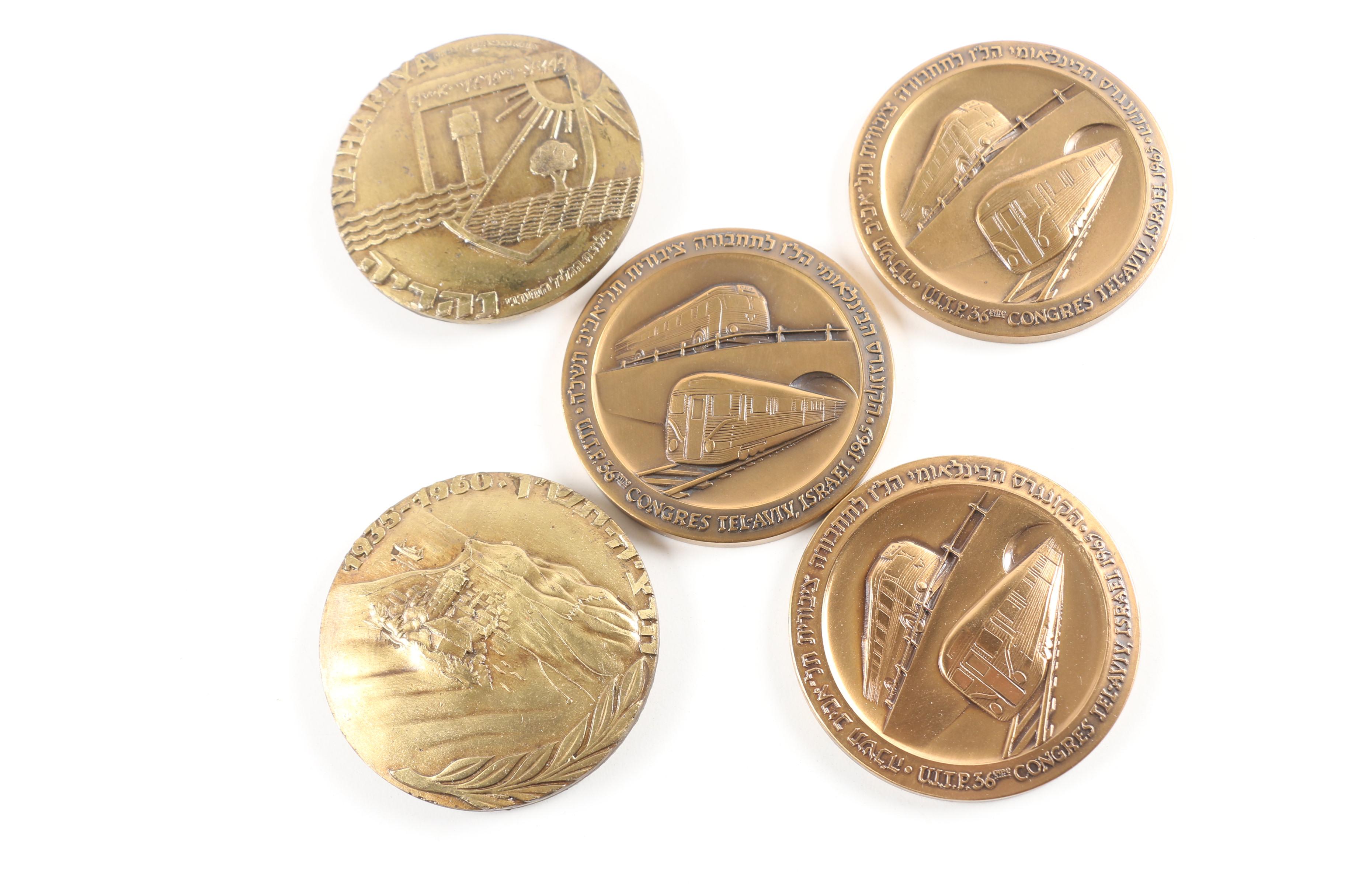 Collection of Israeli Commemorative Medals