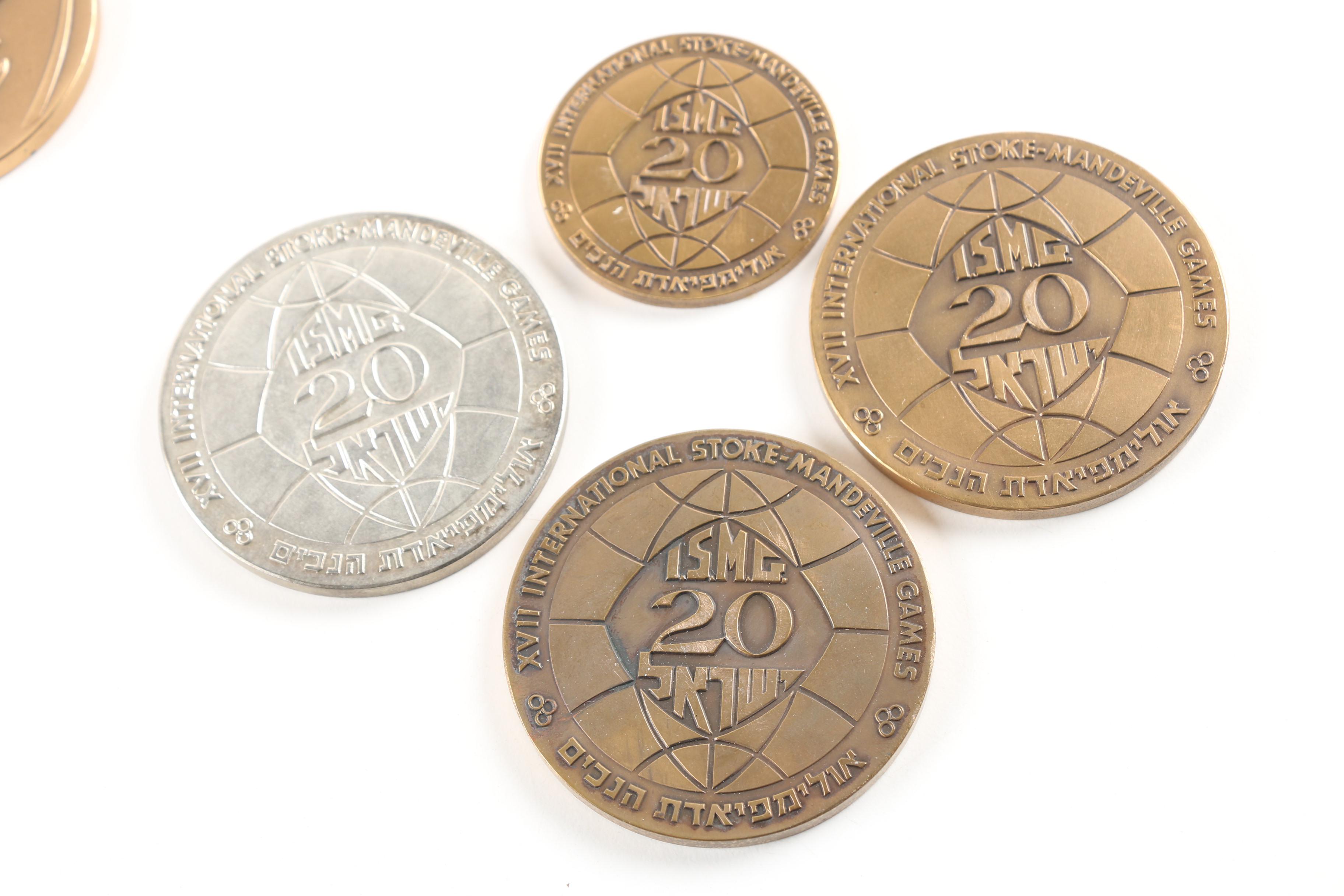Collection of Israeli Commemorative Medals