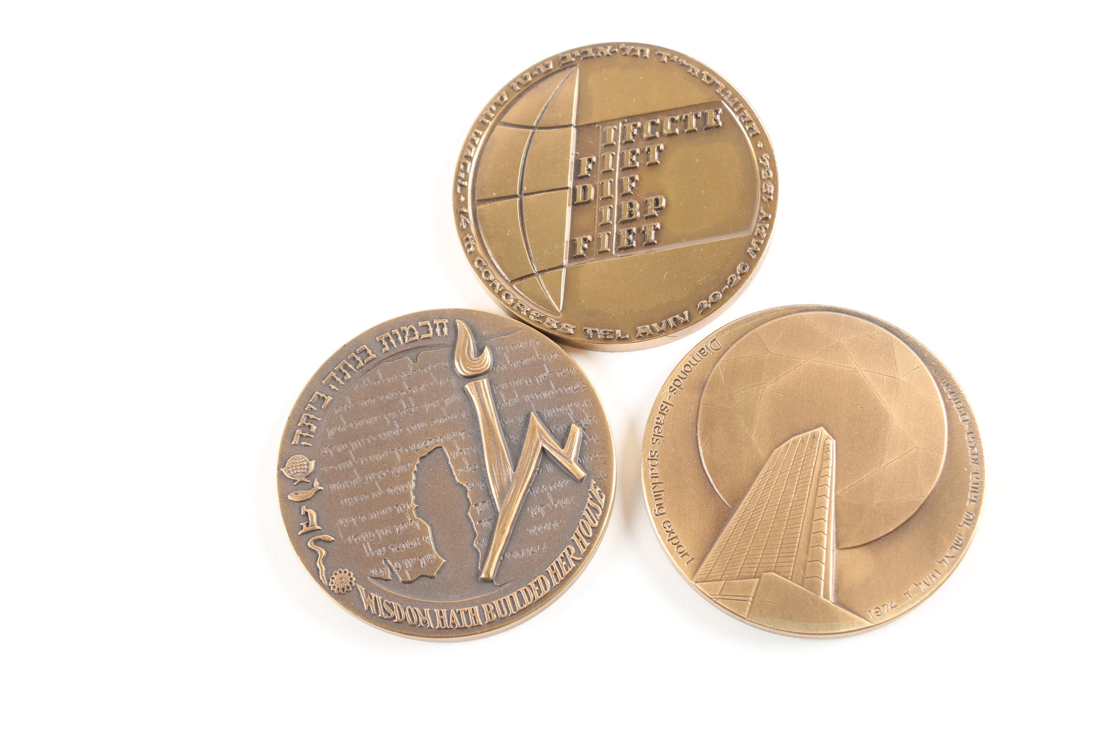 Collection of Israeli Commemorative Medals