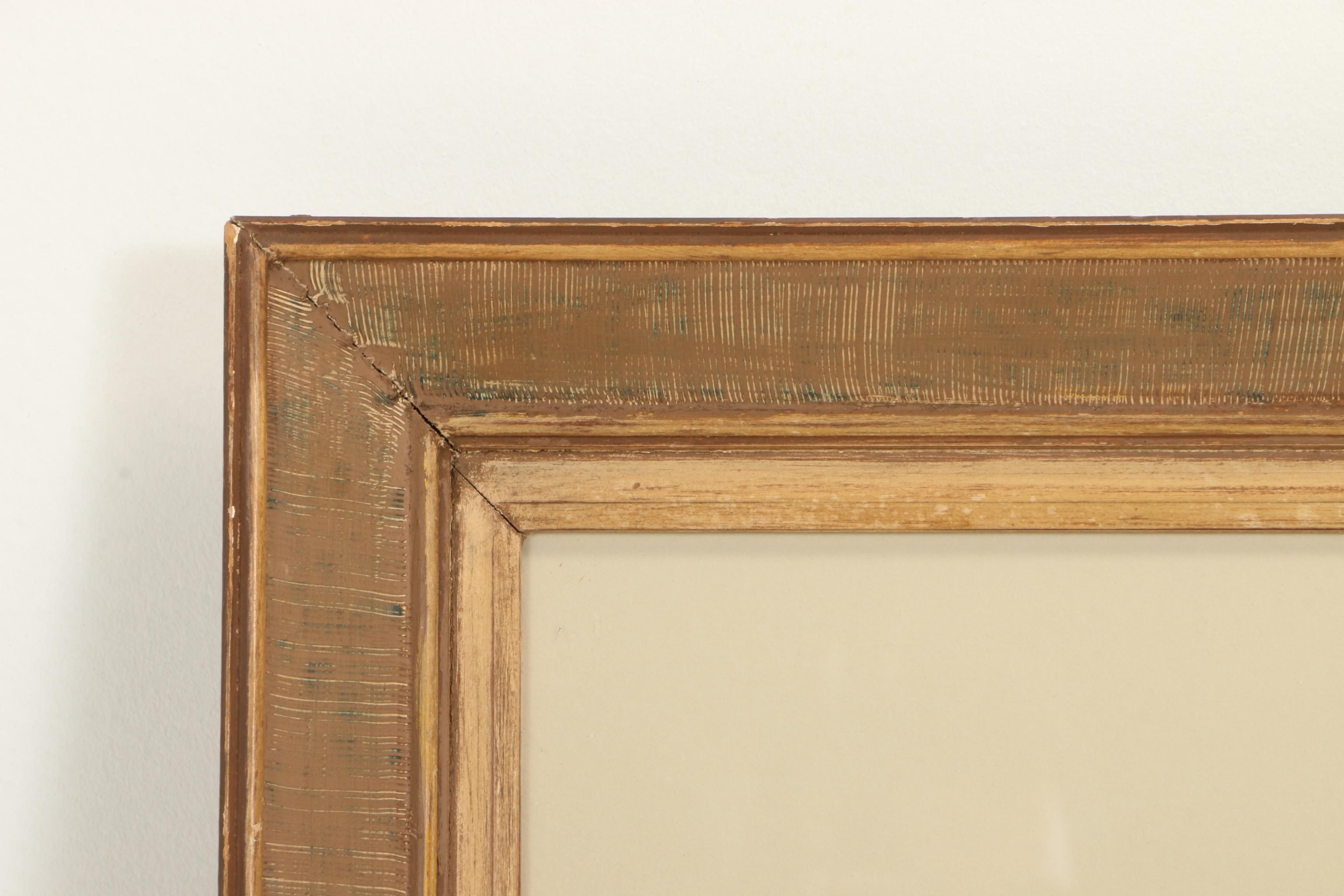 Harry Gottlieb Gouache and Watercolor Painting of Harvesters