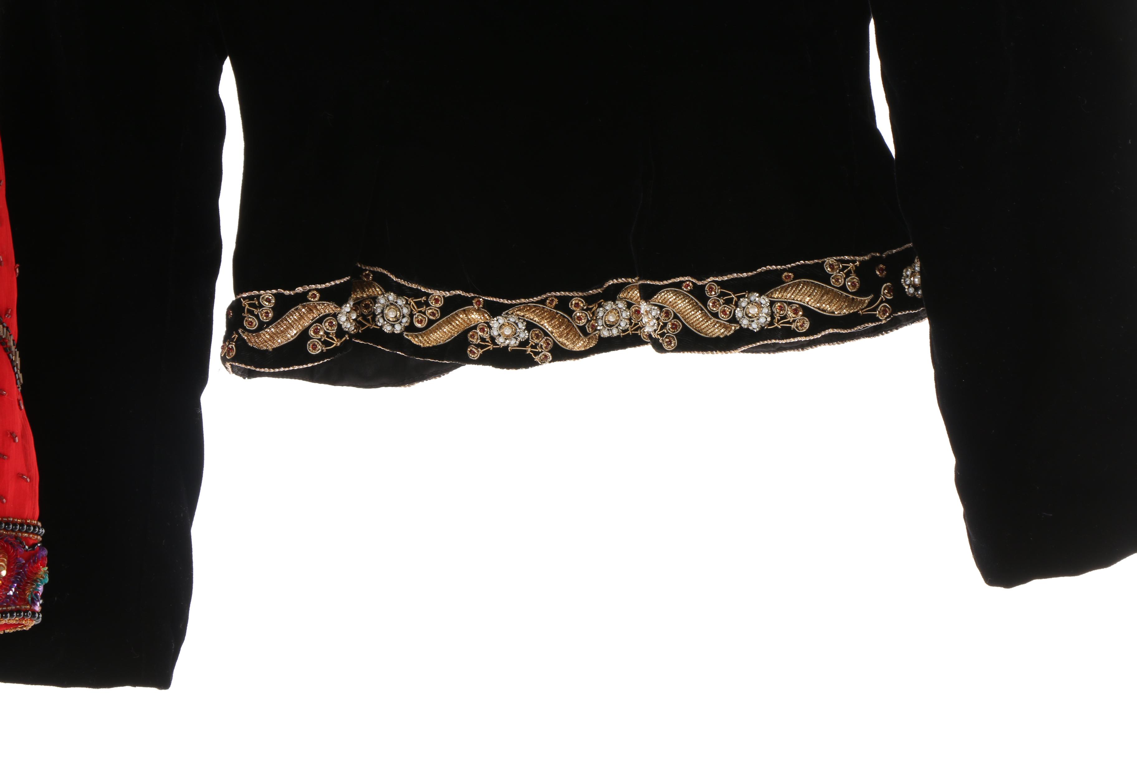 Women's Victor Costa and Laurence Kazar New York Embellished Jackets