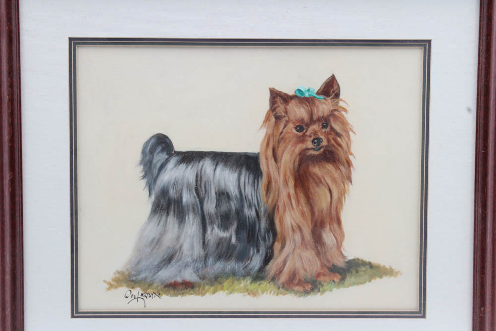 Ole Larsen Oil Painting