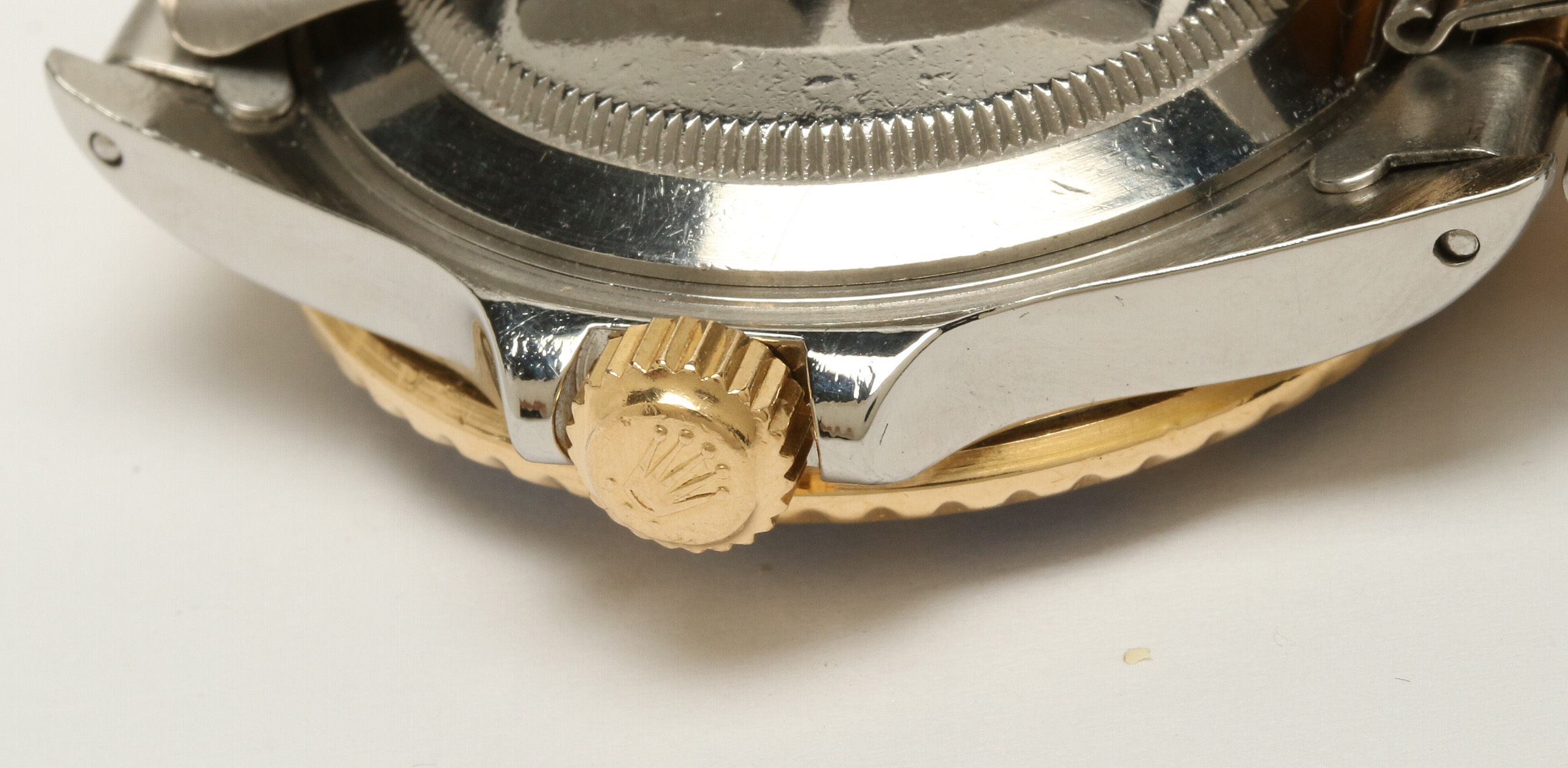 Rolex Submariner Stainless Steel and 18K Yellow Gold Watch, 1987