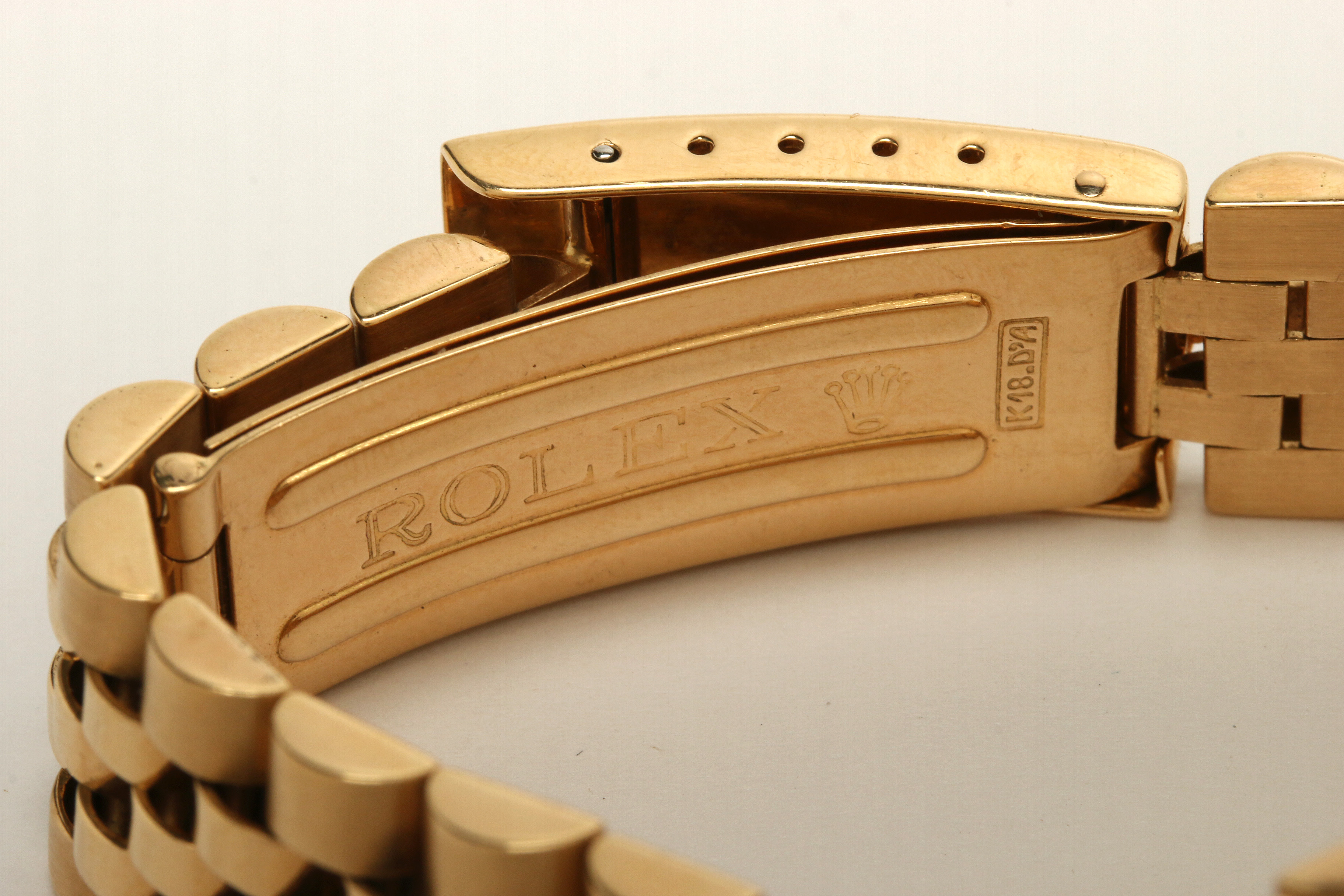 Rolex Date 18K Yellow Gold Watch, 1983