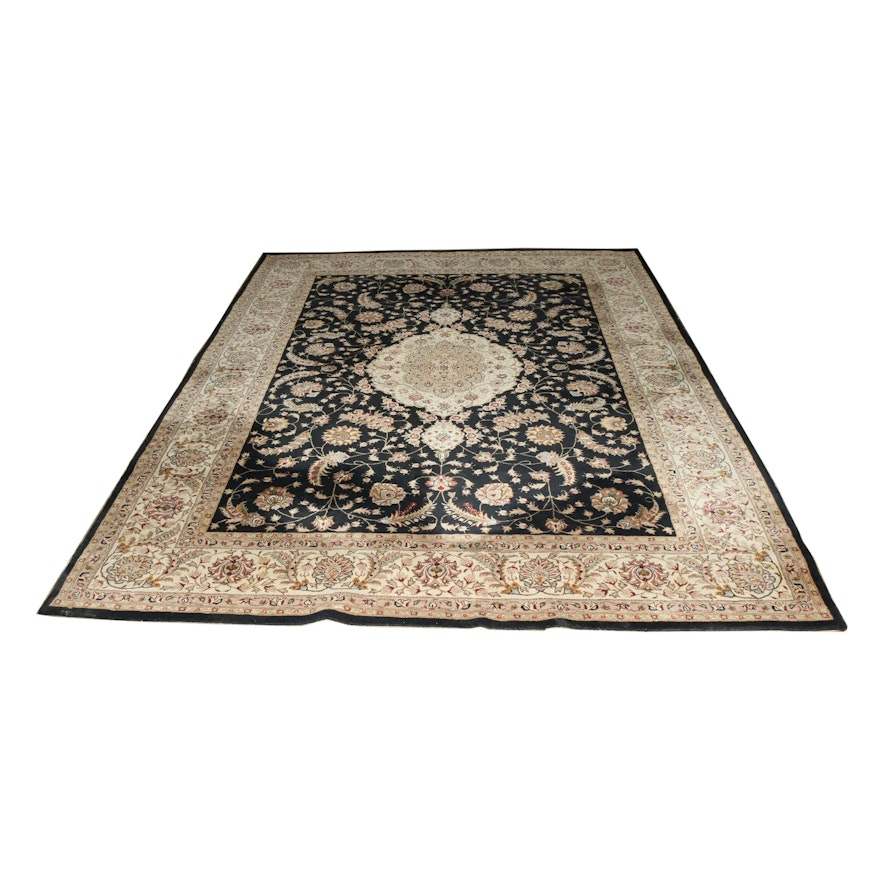 Hand Tufted Persian Style Wool Area Rug