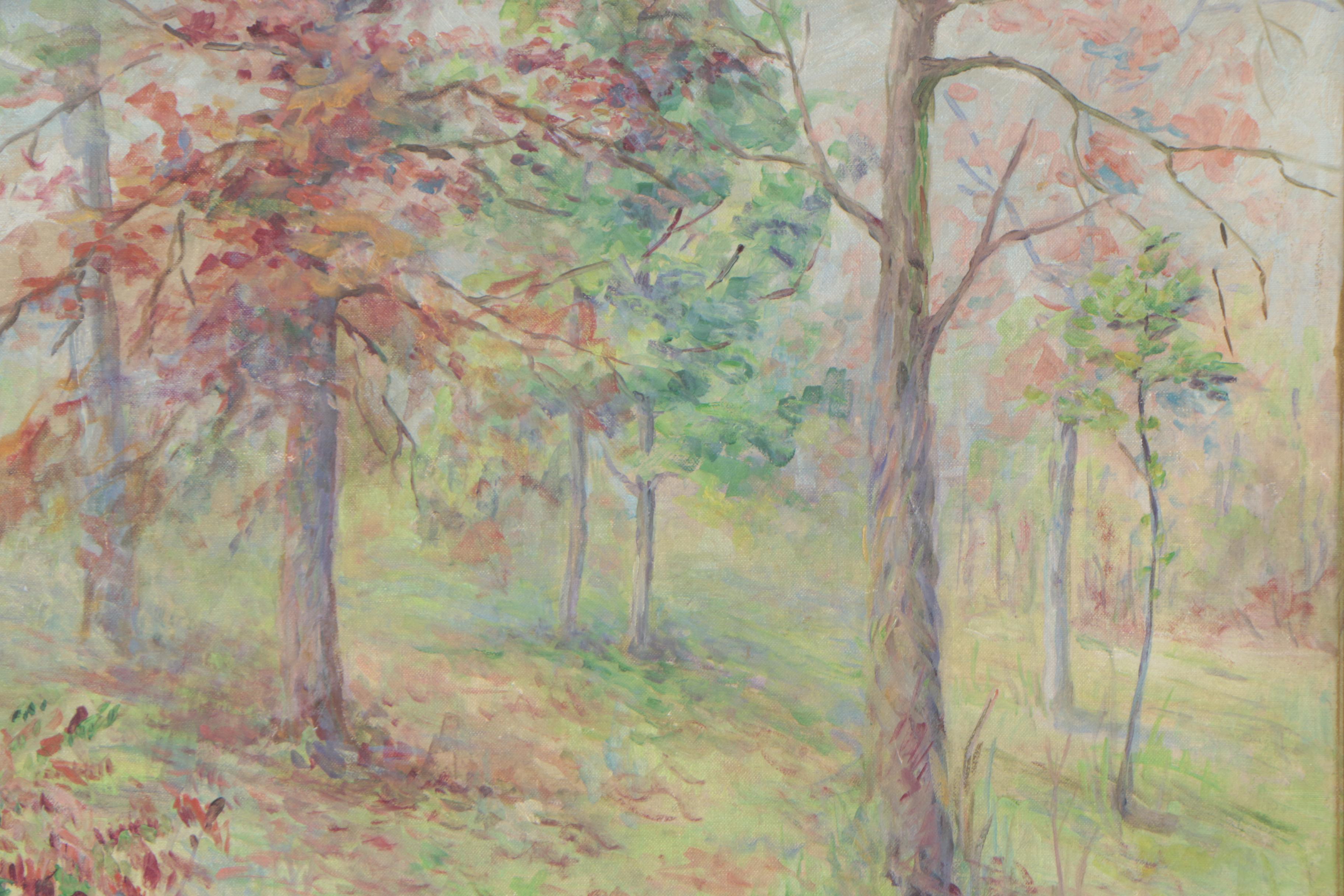 Helen Marr Zimmerman 1937 Oil Painting