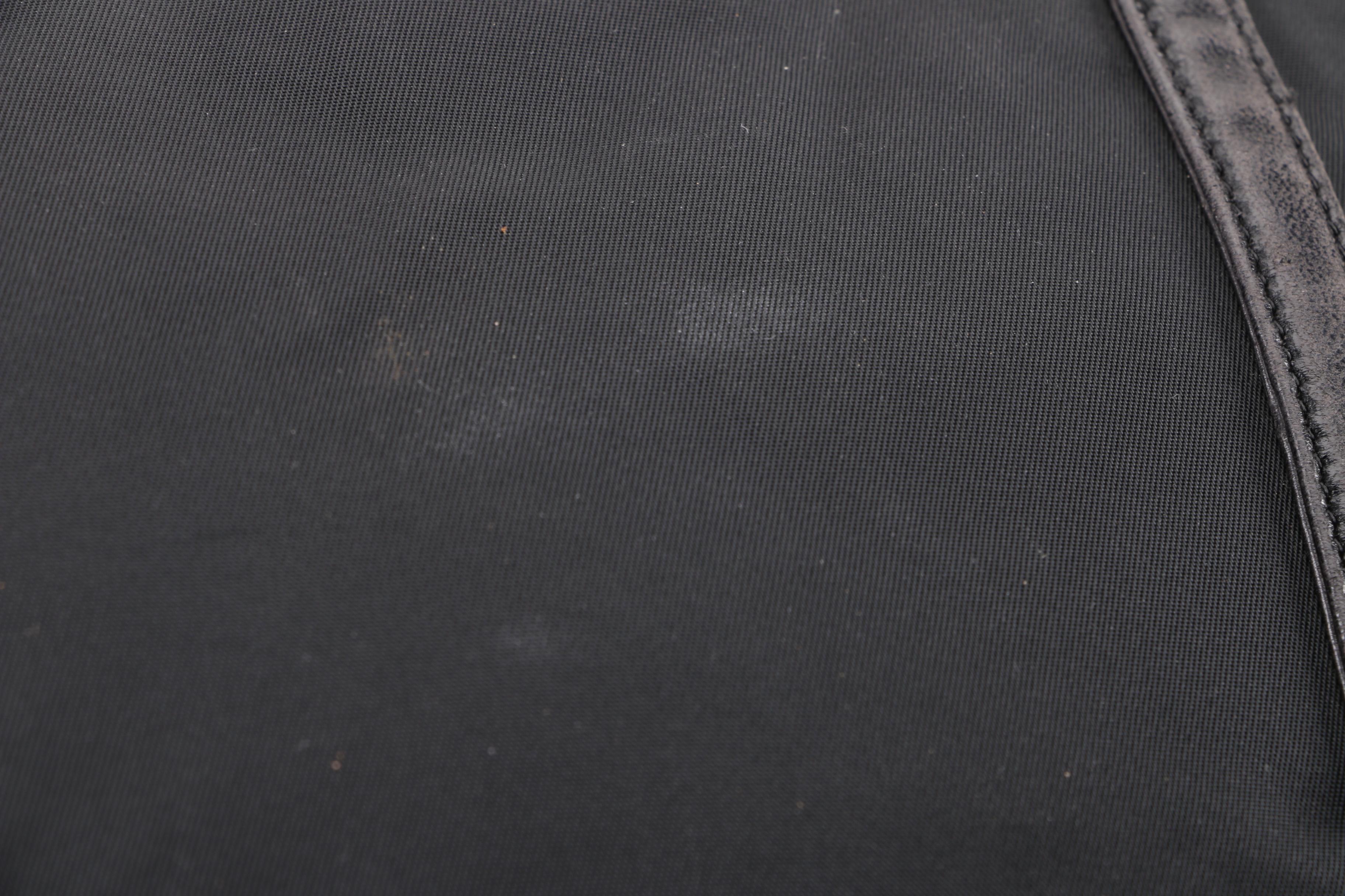 Prada Black Nylon Tote