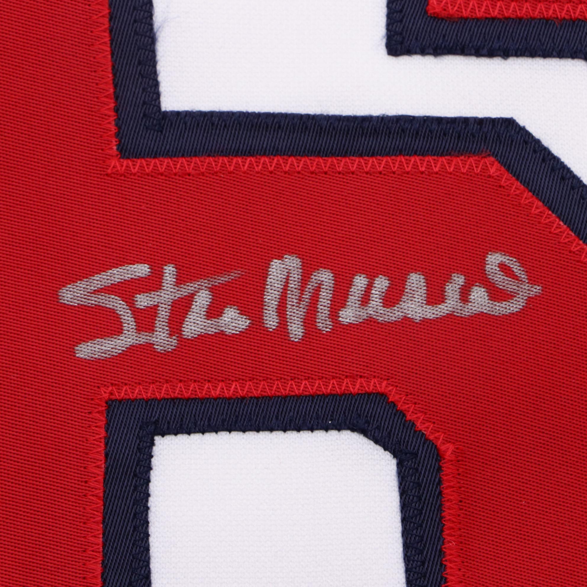 Stan Musial Signed Jersey  COA