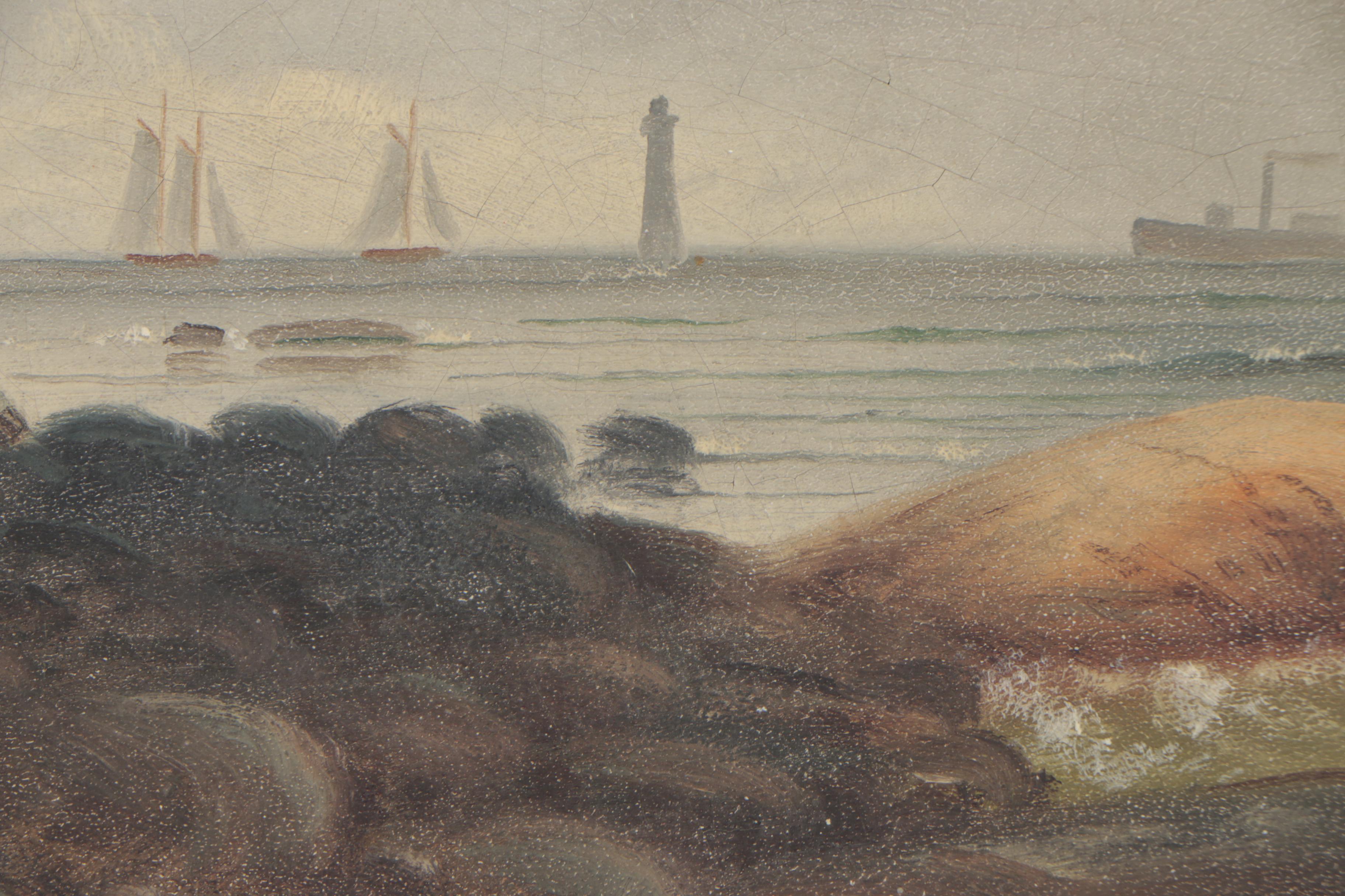 J. C. Durand 1851 Oil Painting