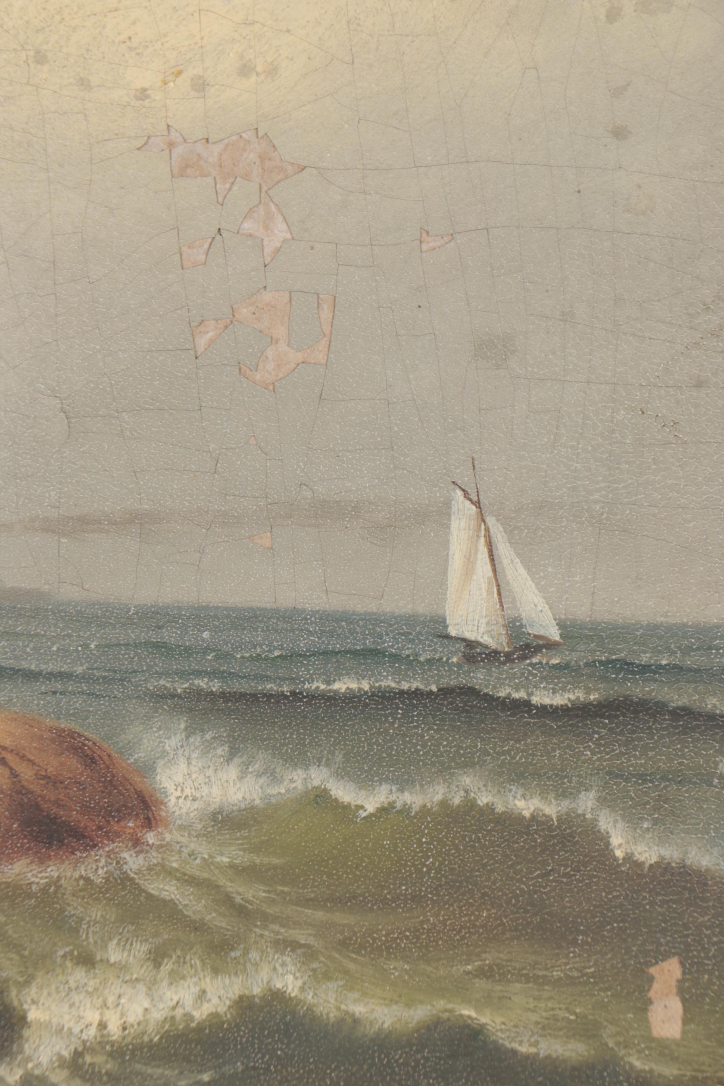 J. C. Durand 1851 Oil Painting