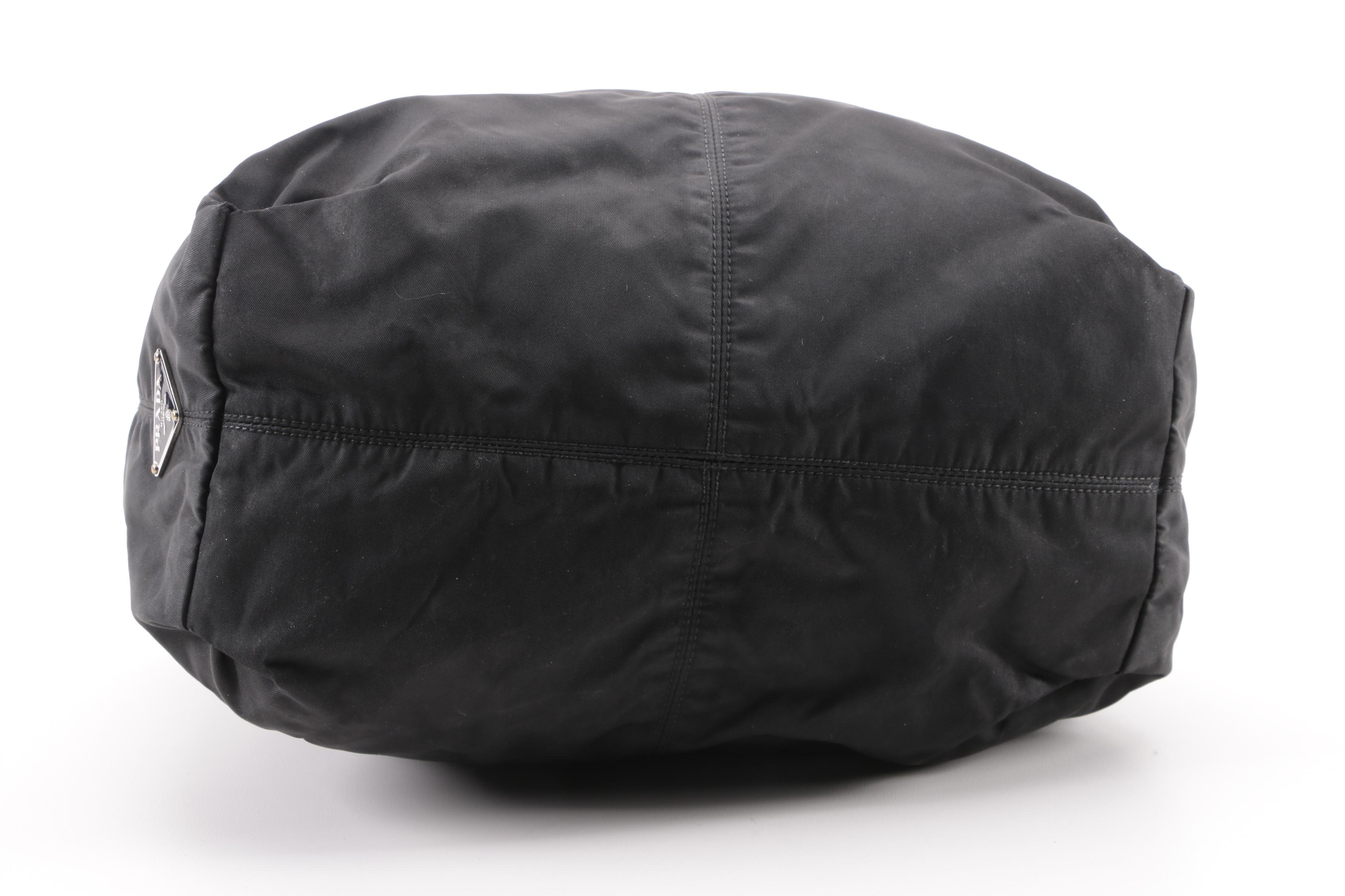 Prada Black Nylon Shoulder Bag