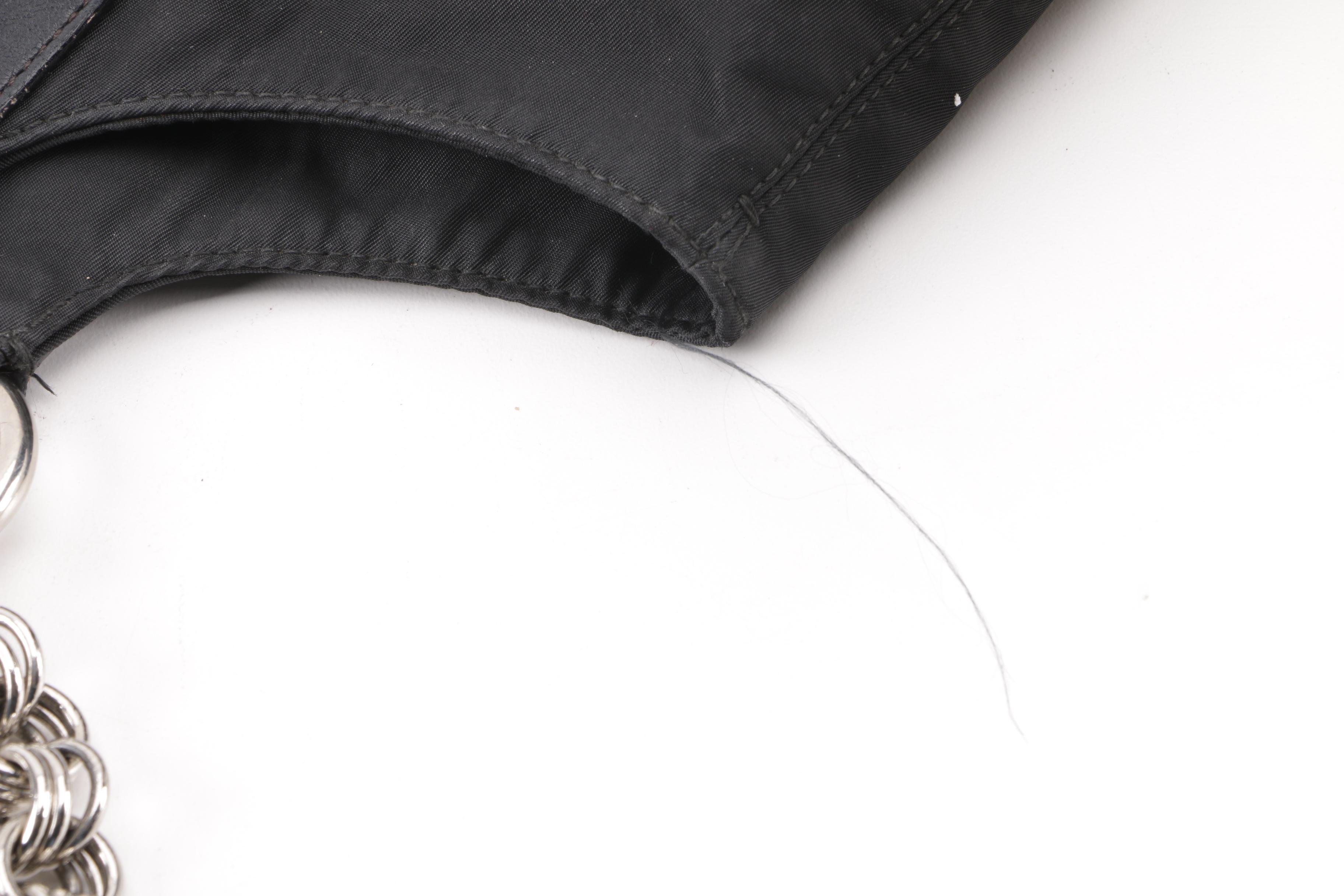 Prada Black Nylon Shoulder Bag