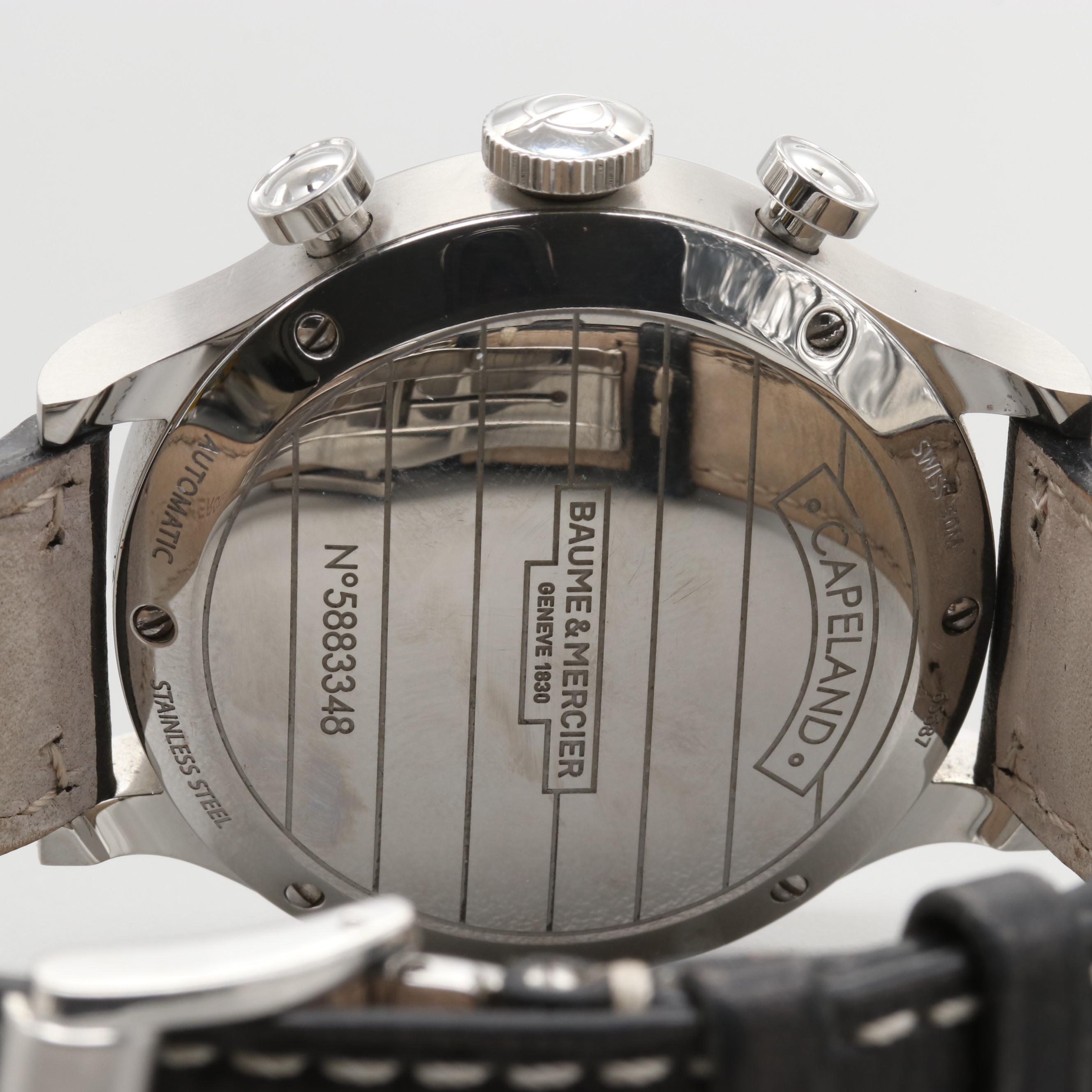 Baume & Mercier Capeland Automatic Chronograph Watch