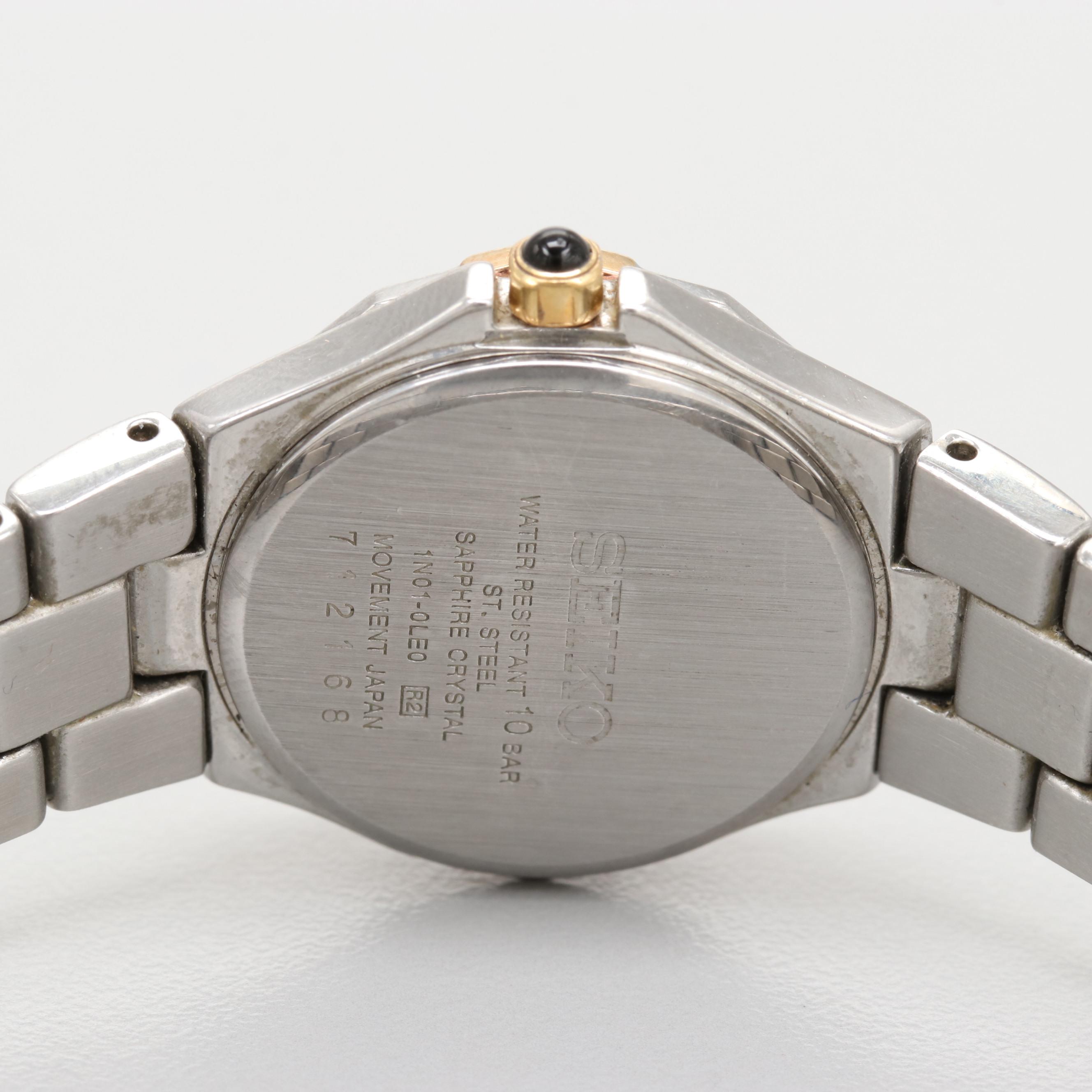 Seiko Coutura Two-Tone Diamond Quartz Watch