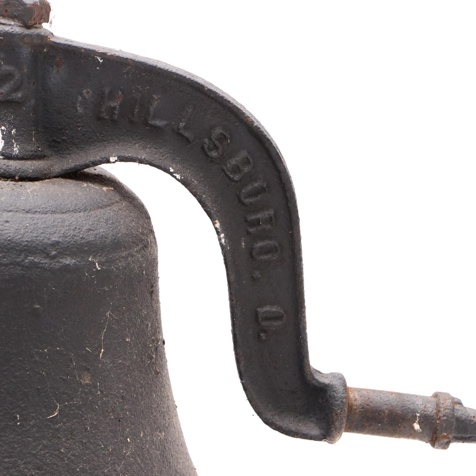 Antique C.S. Bell Co. Cast Iron Bell