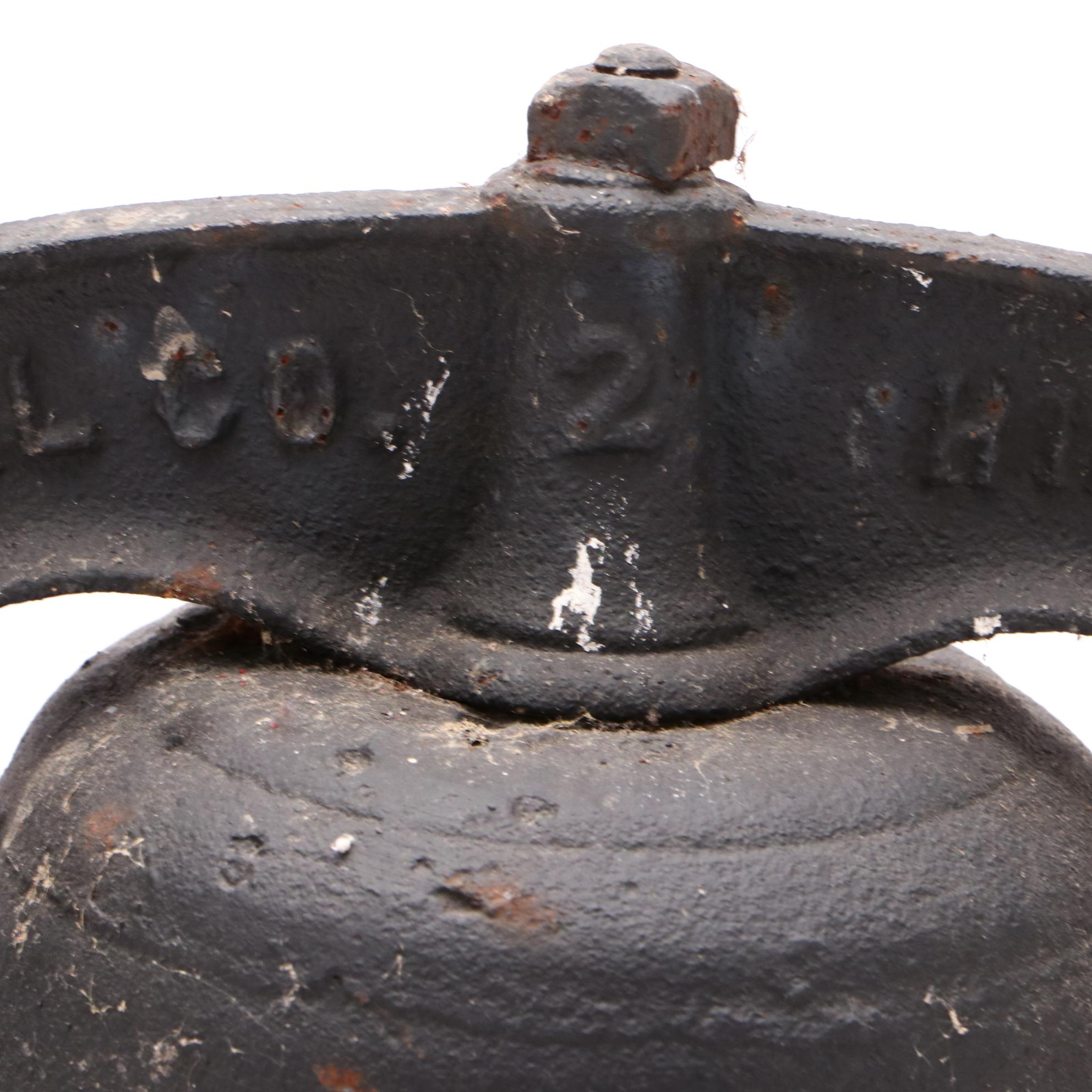 Antique C.S. Bell Co. Cast Iron Bell