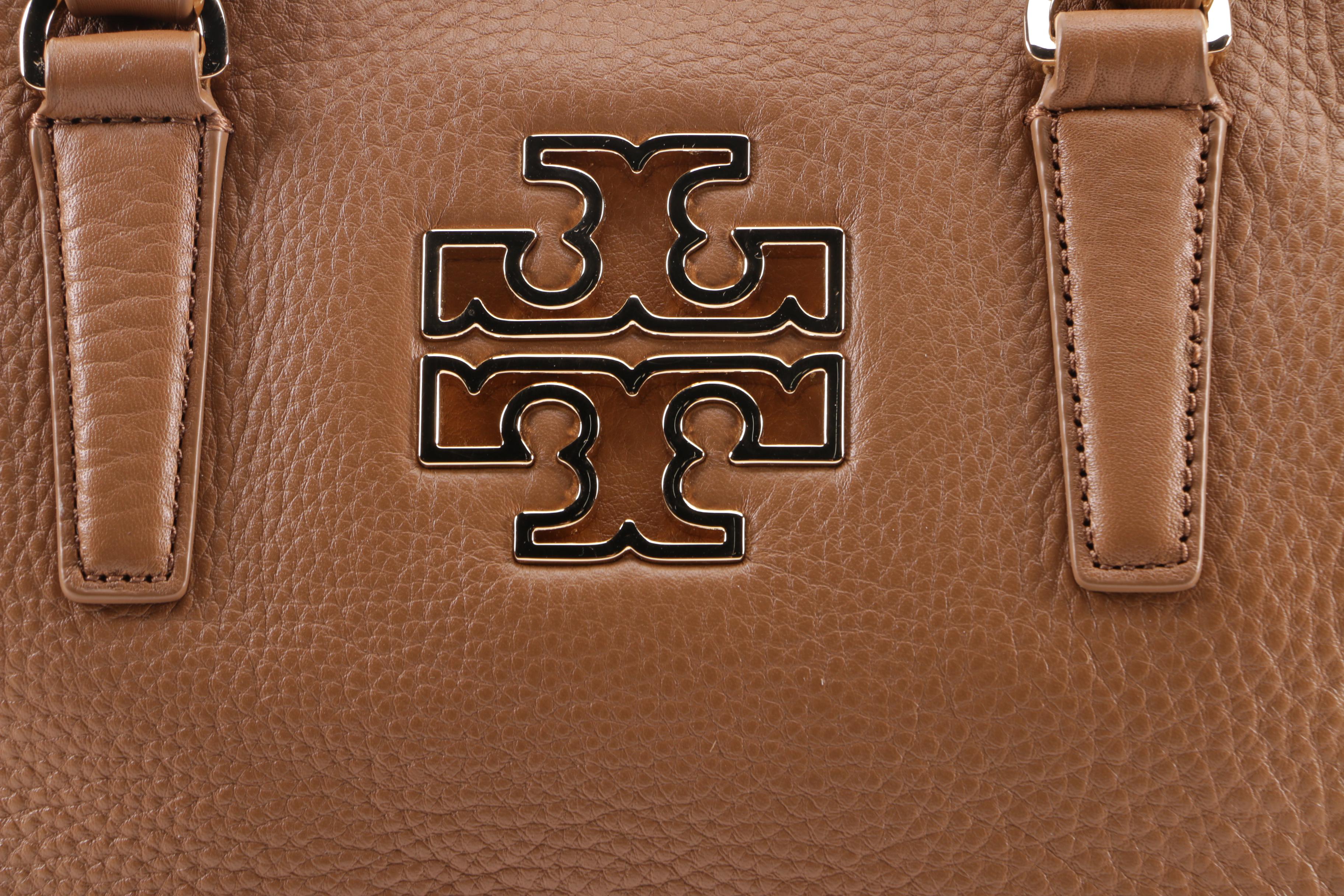 Tory Burch Light Brown Leather Satchel