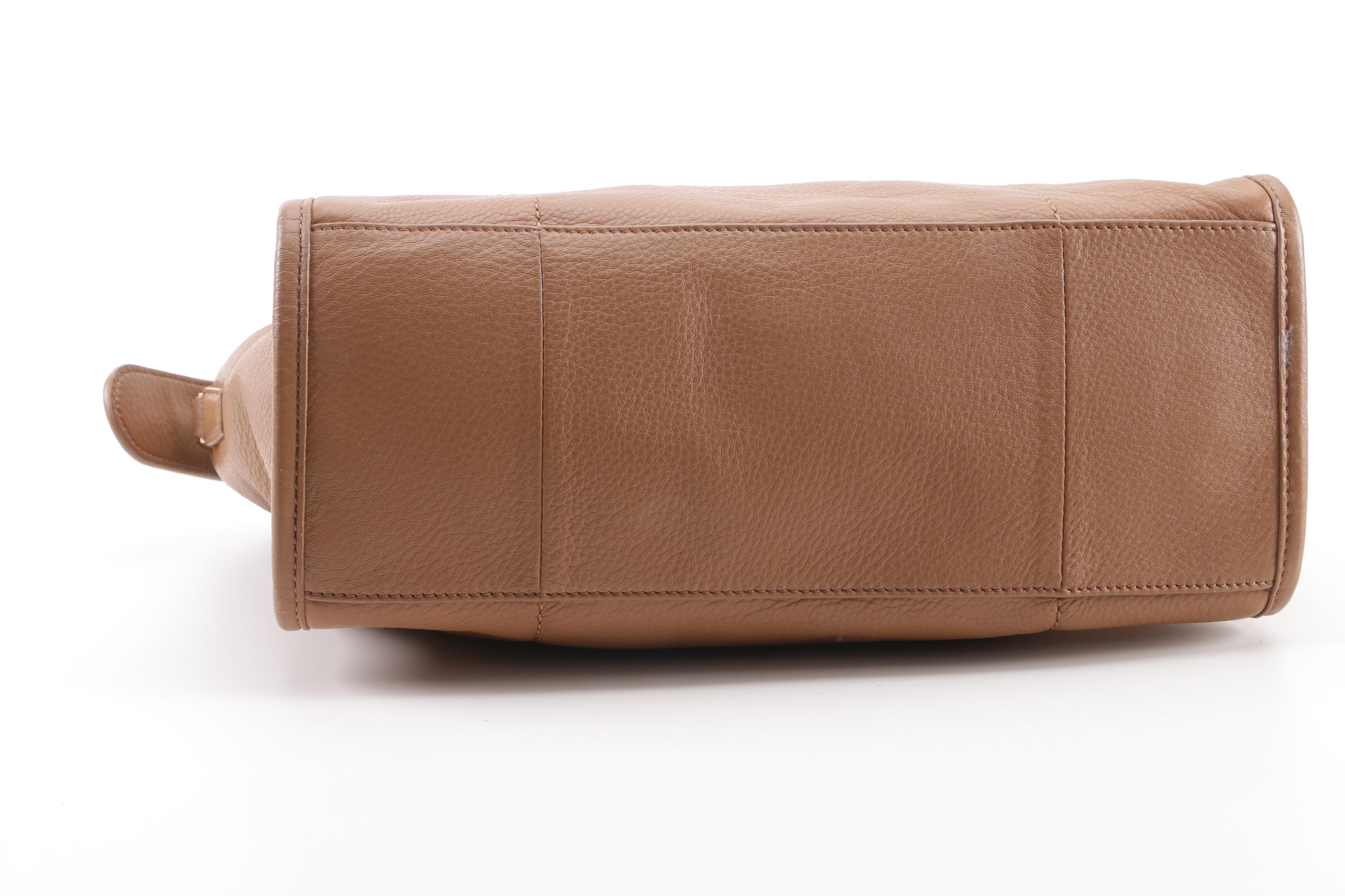 Tory Burch Light Brown Leather Satchel