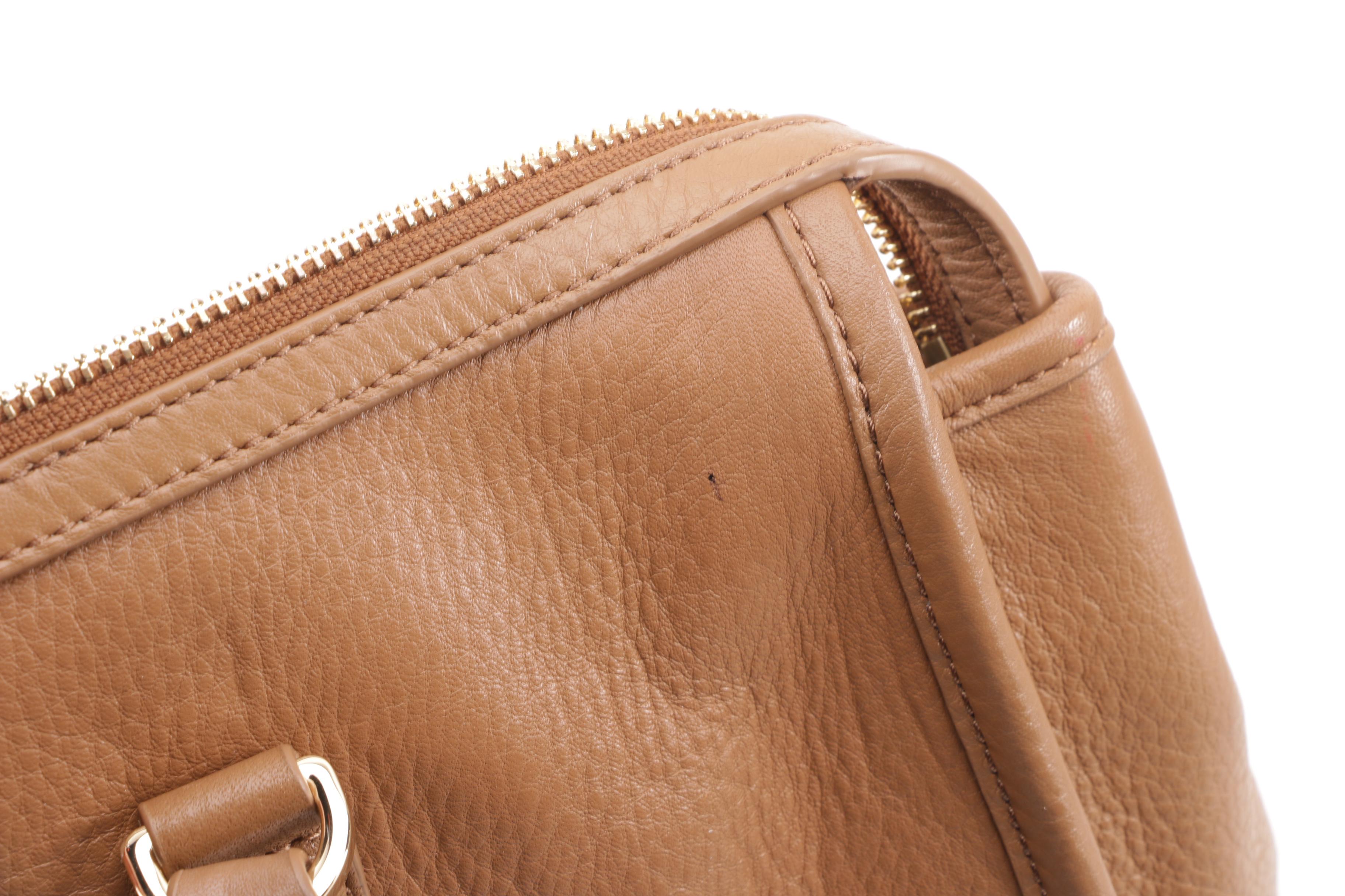 Tory Burch Light Brown Leather Satchel