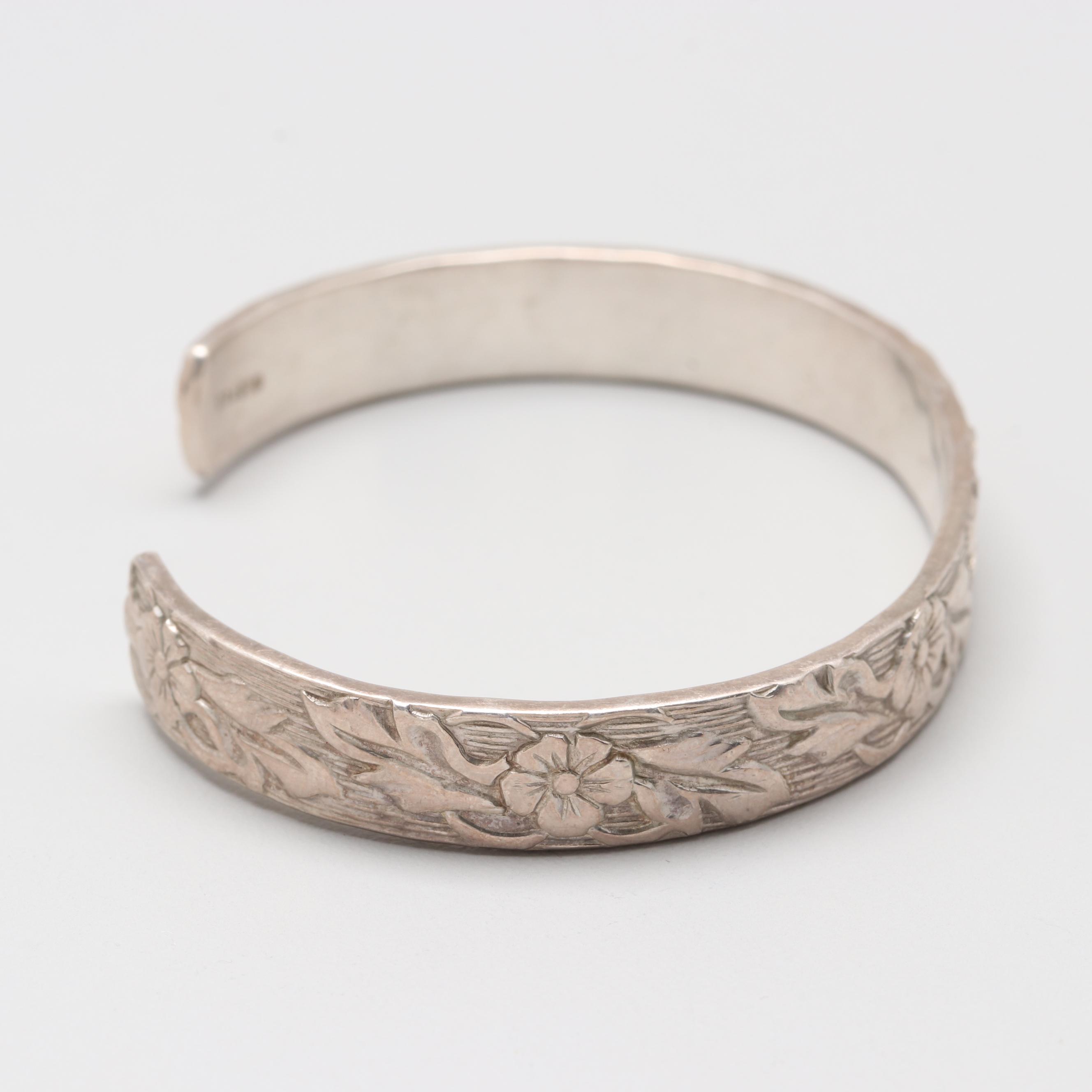 Cloyed Sterling Silver Bracelets